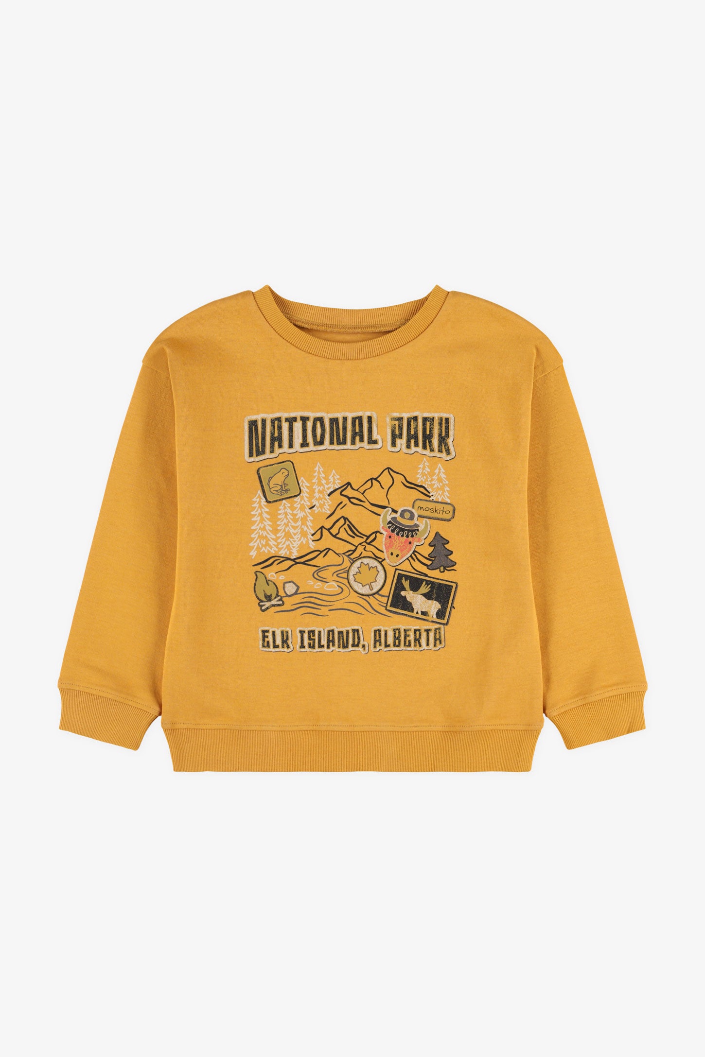 Chandail manches longues - Enfant garçon && OCRE