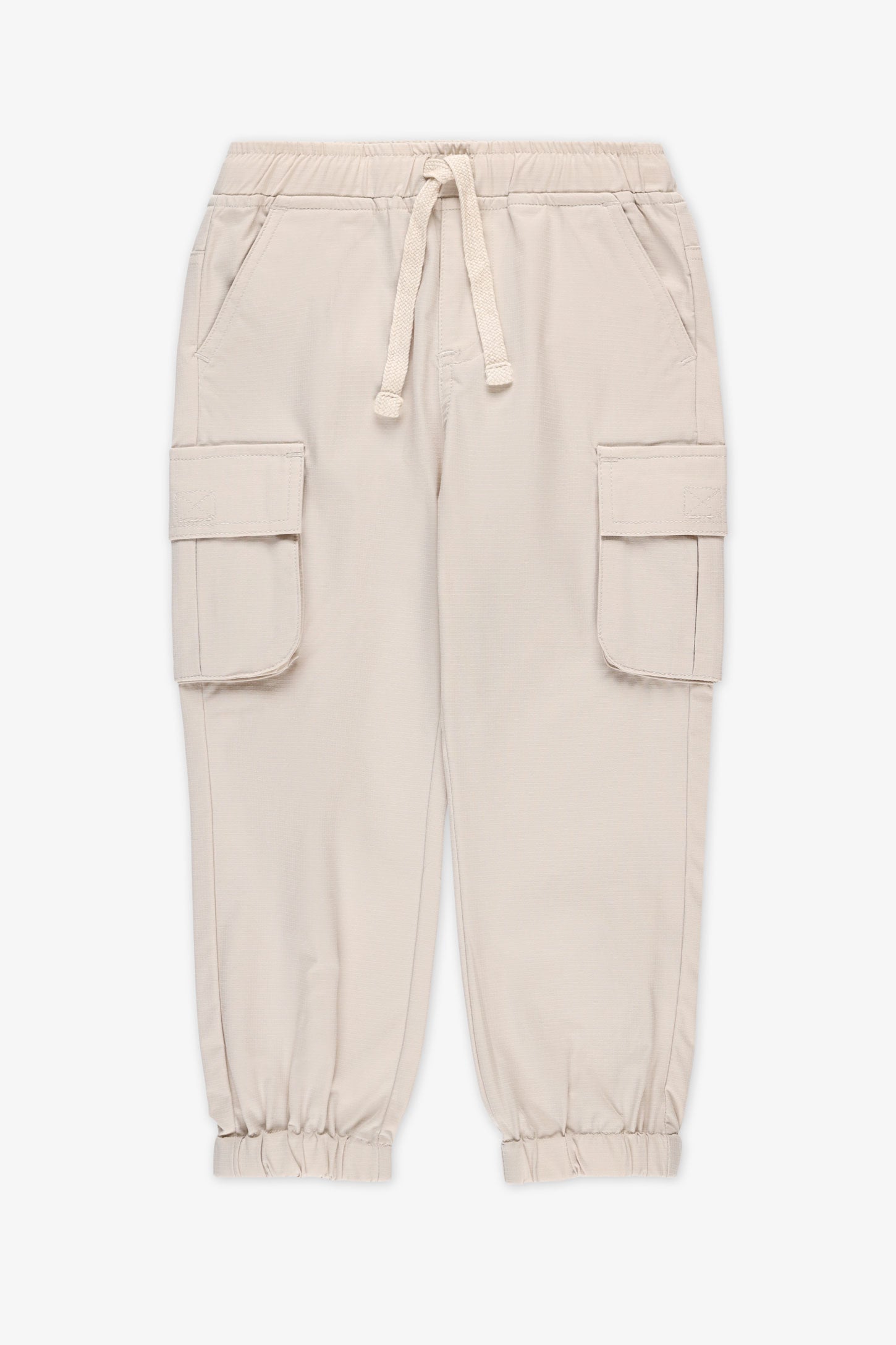 Pantalon cargo en ripstop - Enfant fille && BEIGE