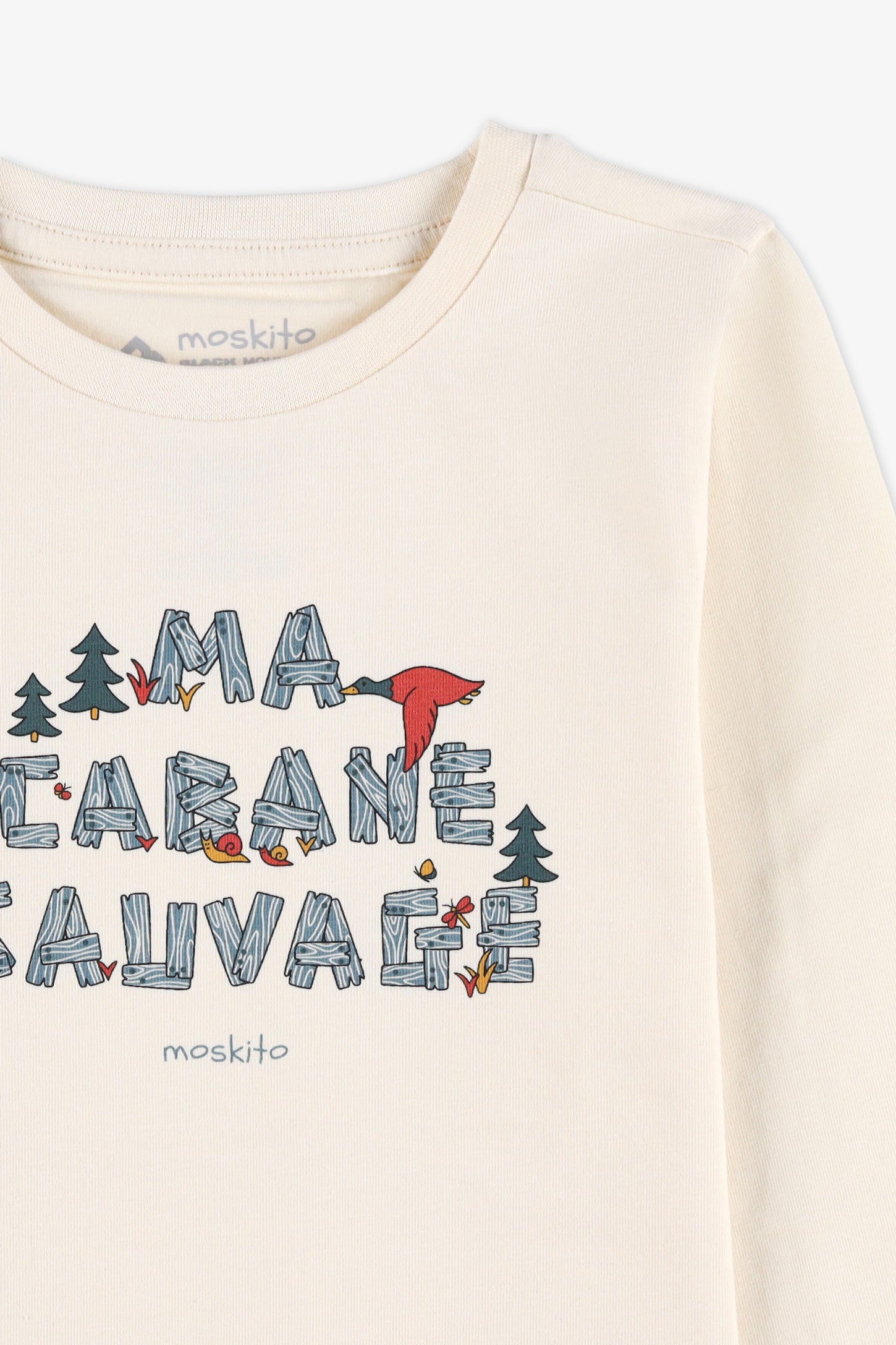 Chandail col rond manches longues, 2T-3T - Bébé garçon && BEIGE
