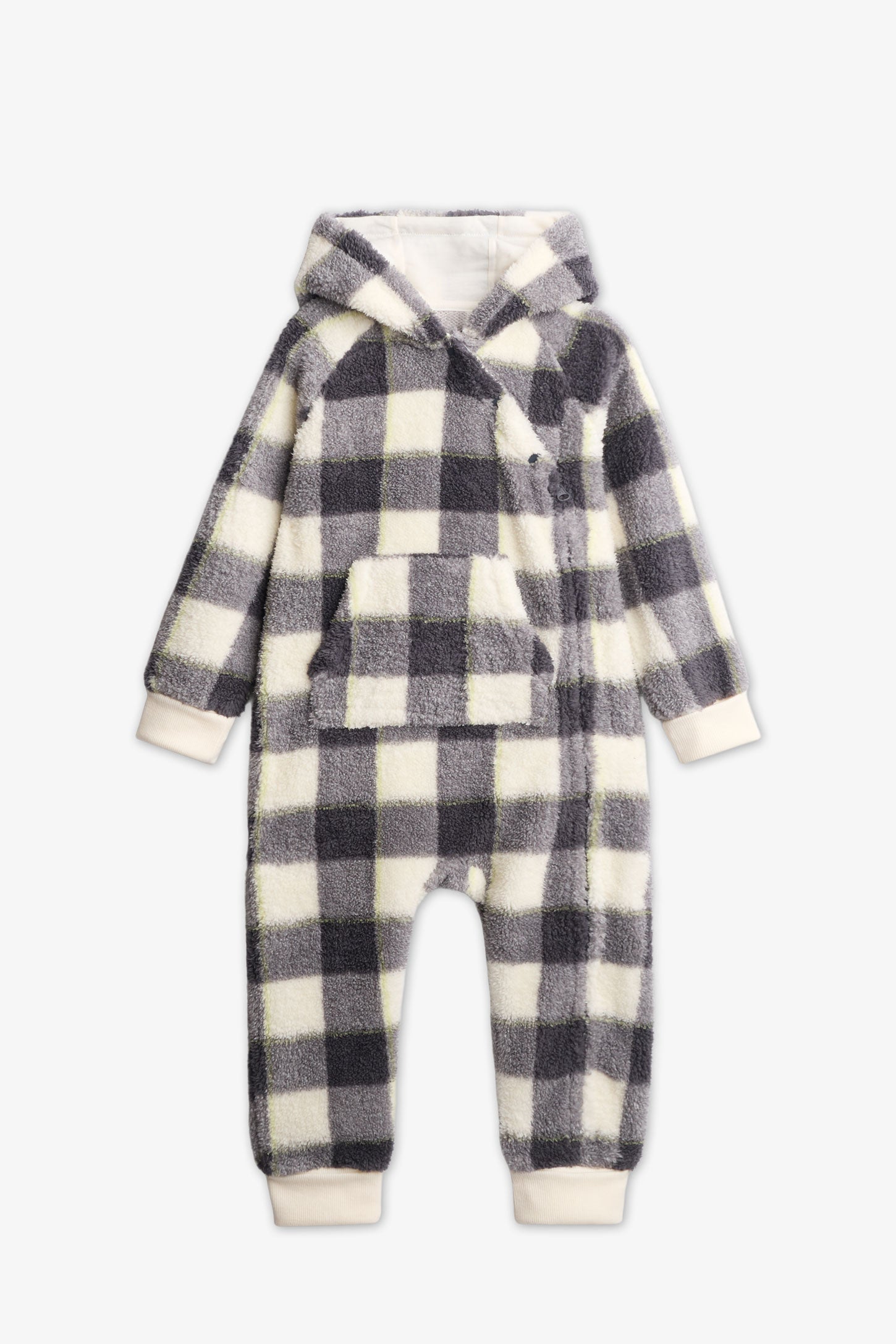 Ensemble 1-pièce à capuchon, 2T-3T - Bébé garçon && BEIGE/MULTI