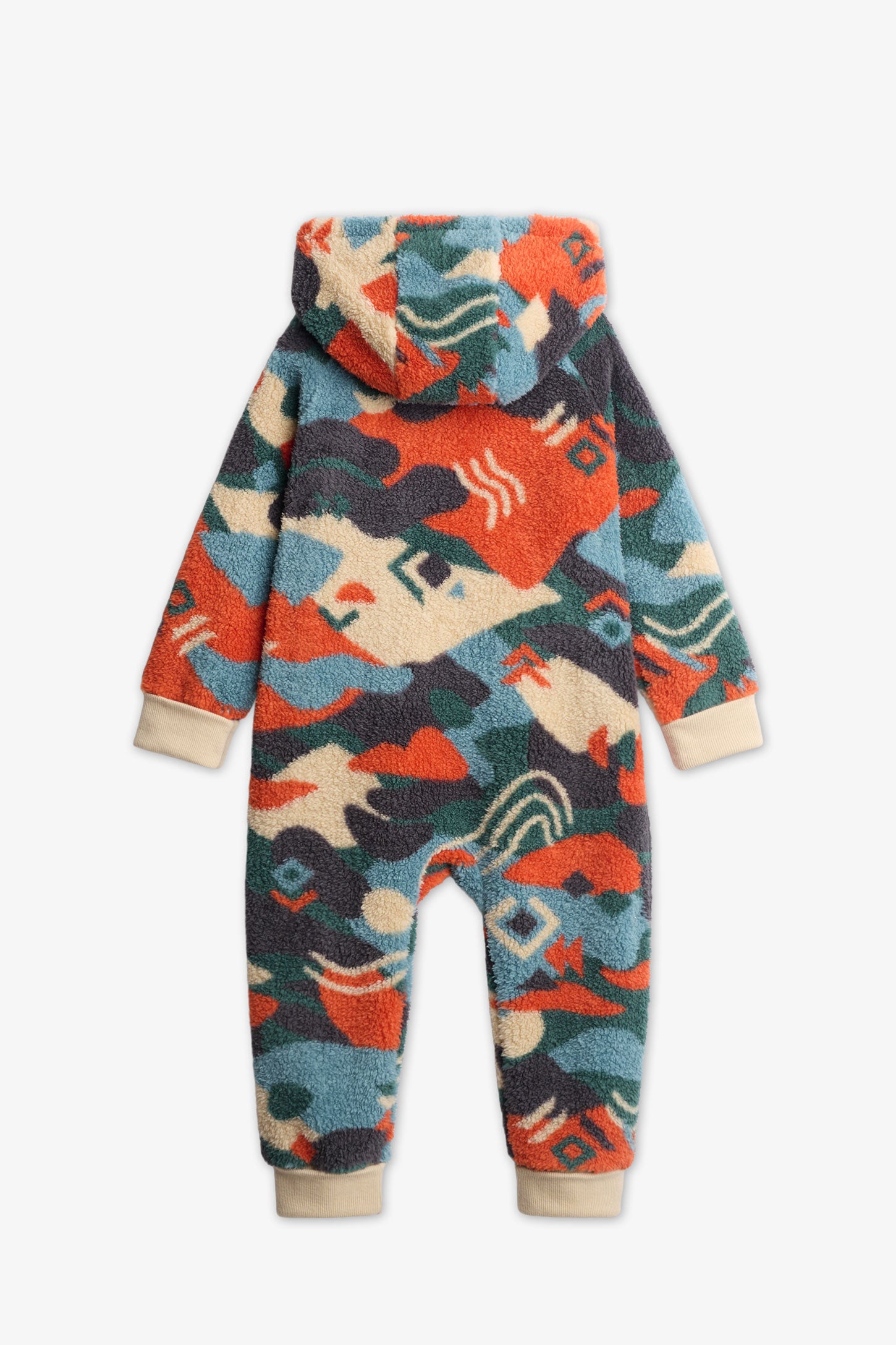 Ensemble 1-pièce à capuchon, 2T-3T - Bébé garçon && CHARBON/MULTI