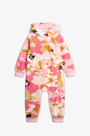 Ensemble 1-pièce à capuchon - Bébé fille && ROSE MULTI