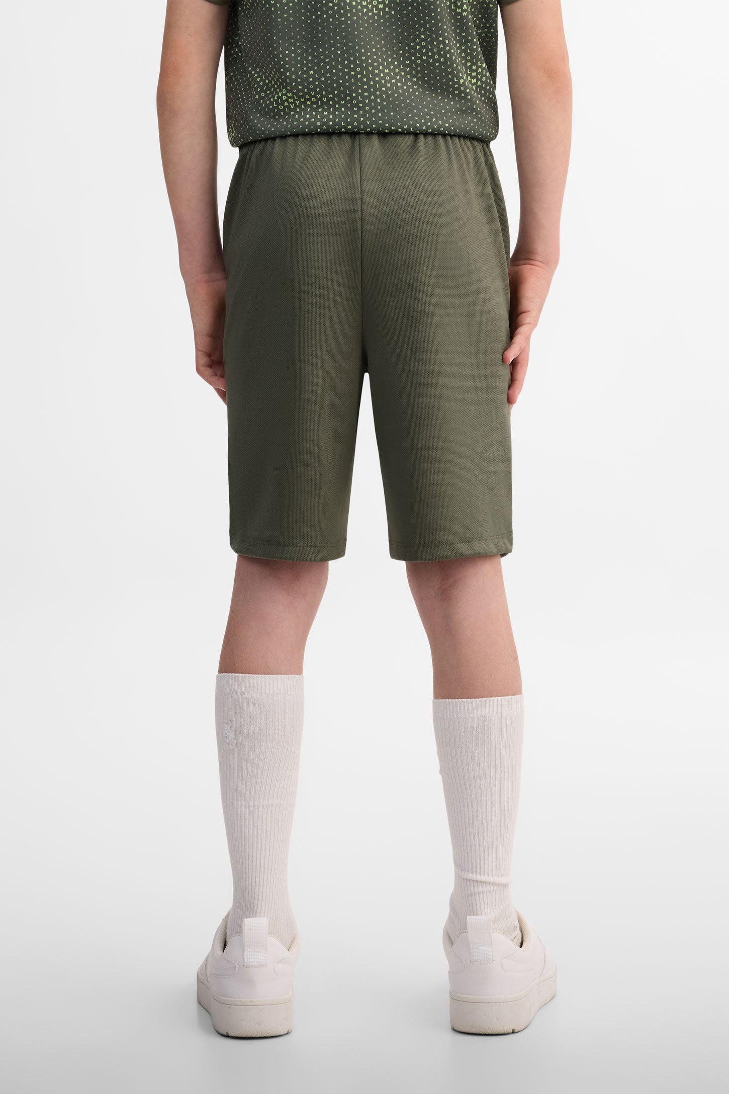 Short bermuda coton - Ado garçon && KAKI