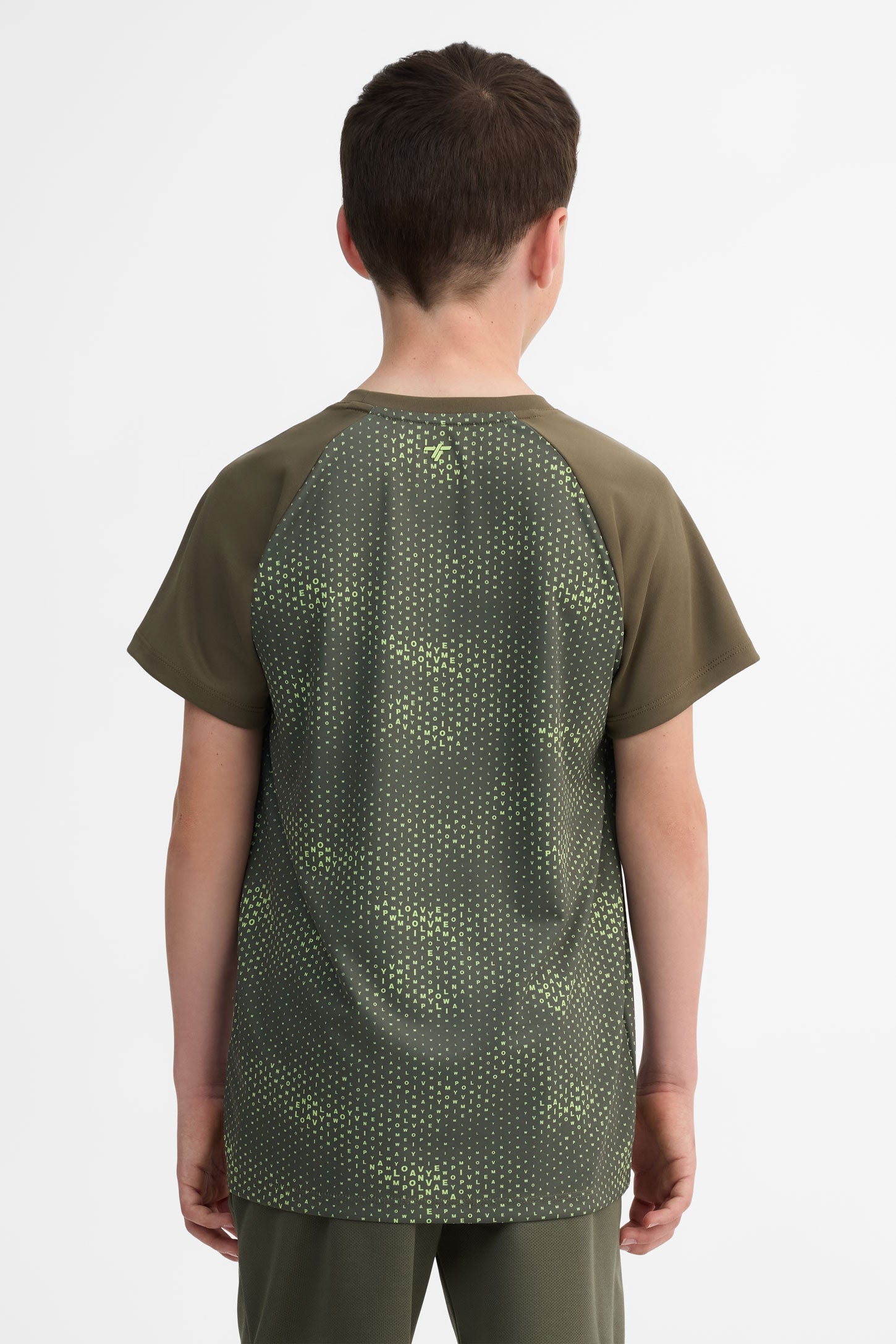 T-shirt col rond - Ado garçon && KAKI/MULTI
