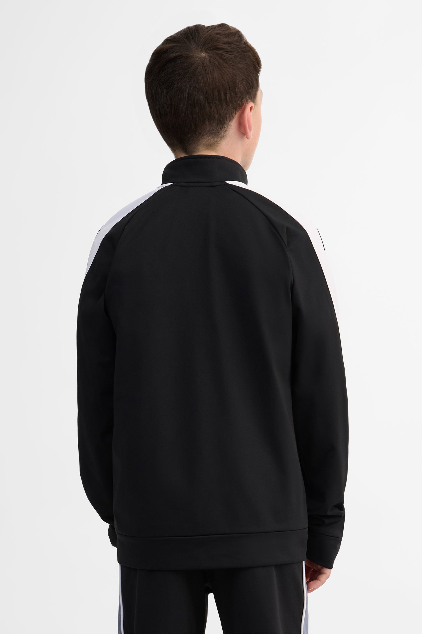 Veste col montant - Ado garçon && NOIR