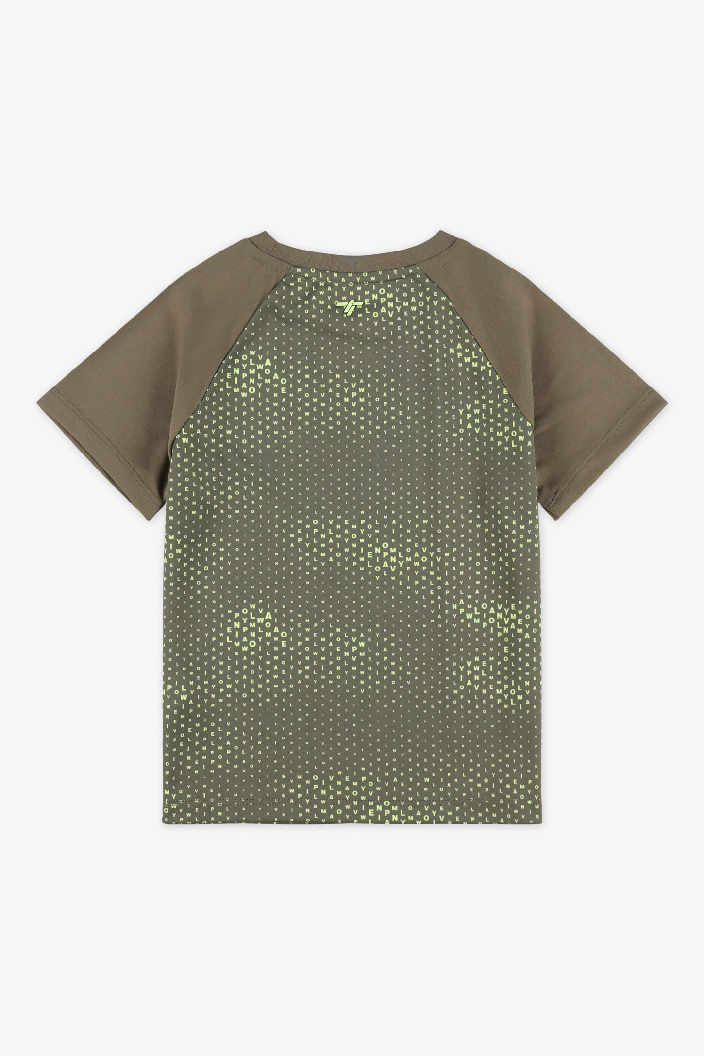 T-shirt col rond - Enfant garçon && KAKI/MULTI