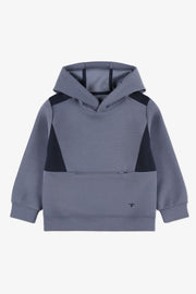 Chandail à capuchon - Enfant garçon && GRIS