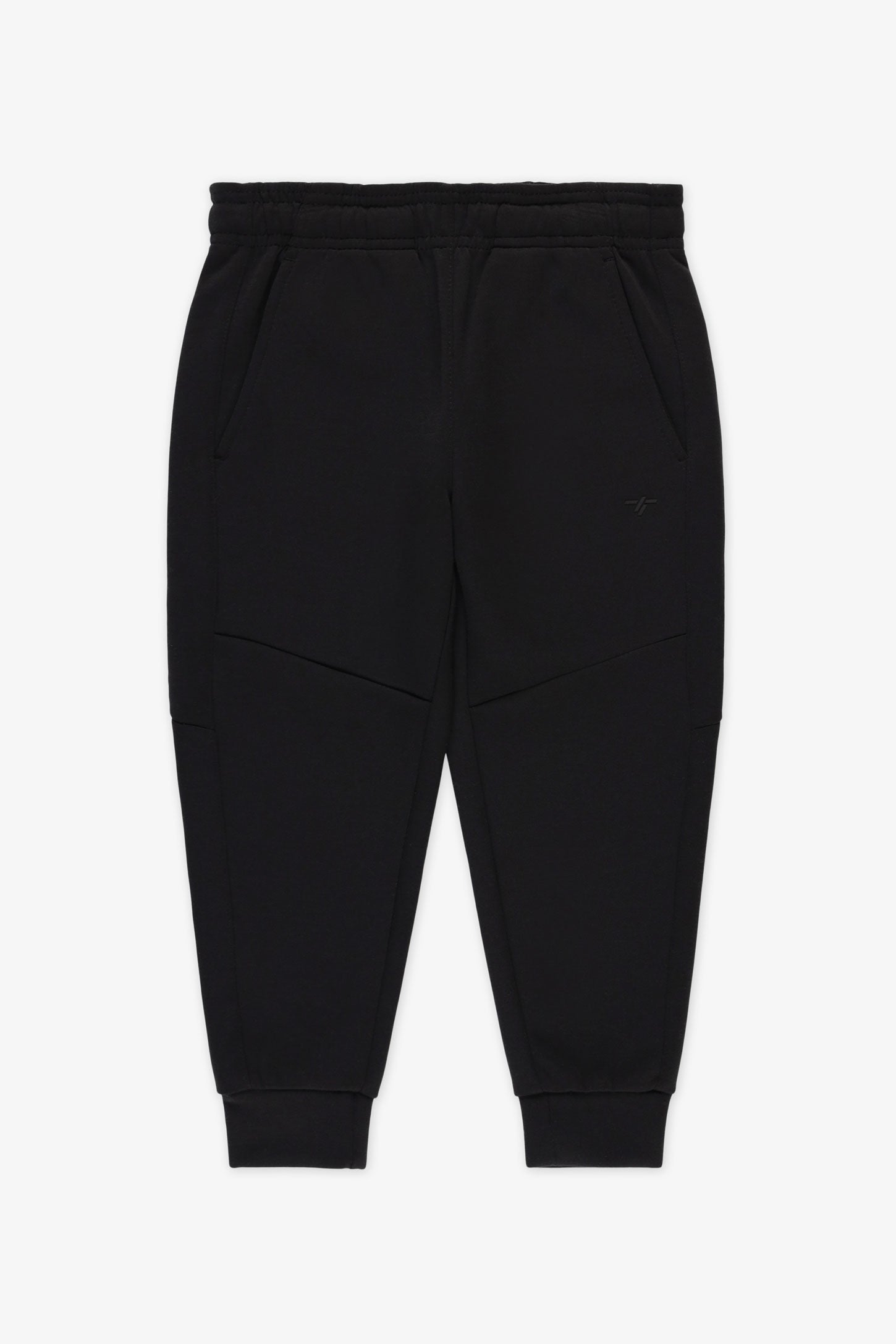Pantalon jogger ouaté - Enfant garçon && NOIR