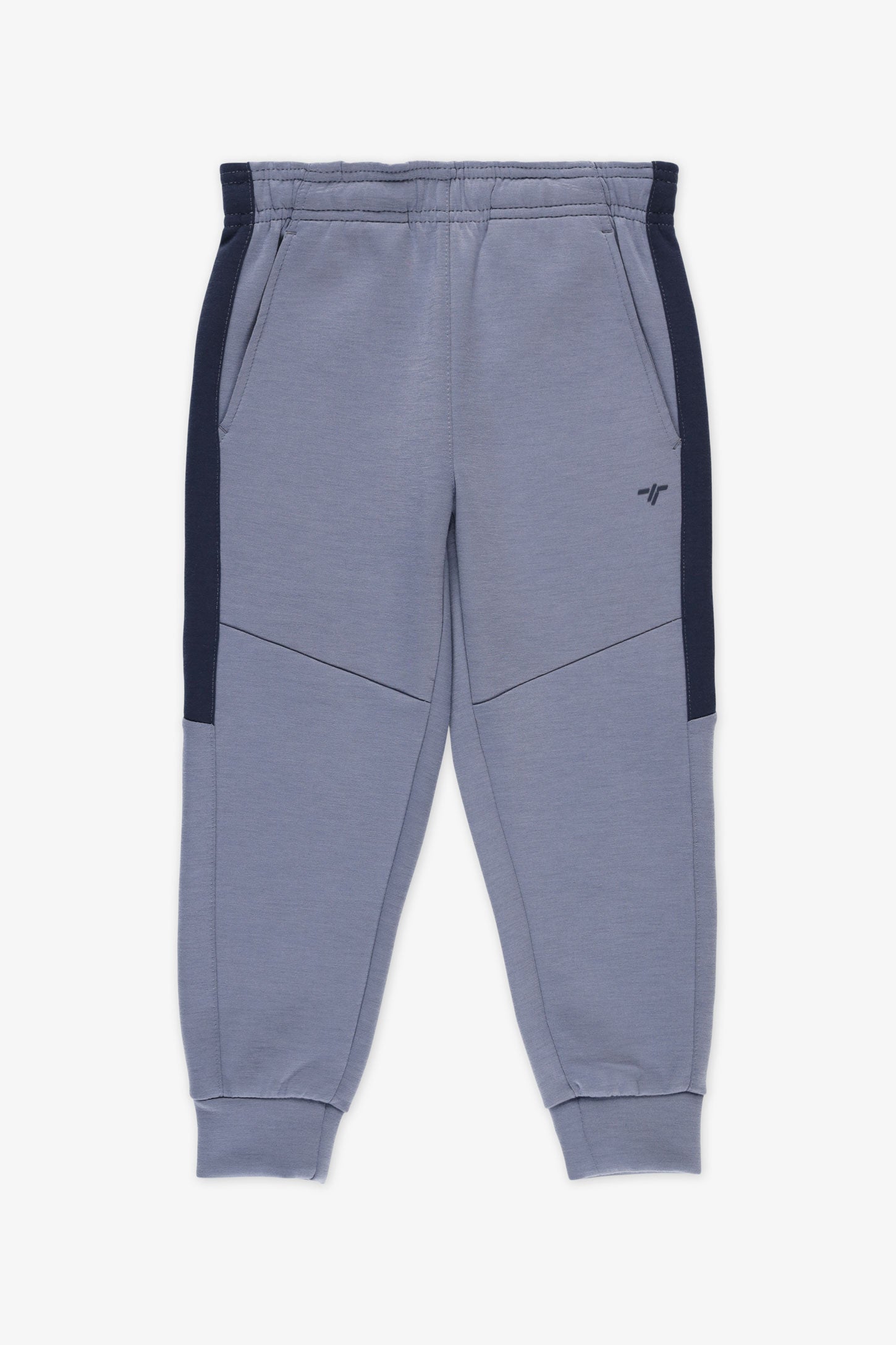 Pantalon jogger ouaté - Enfant garçon && GRIS