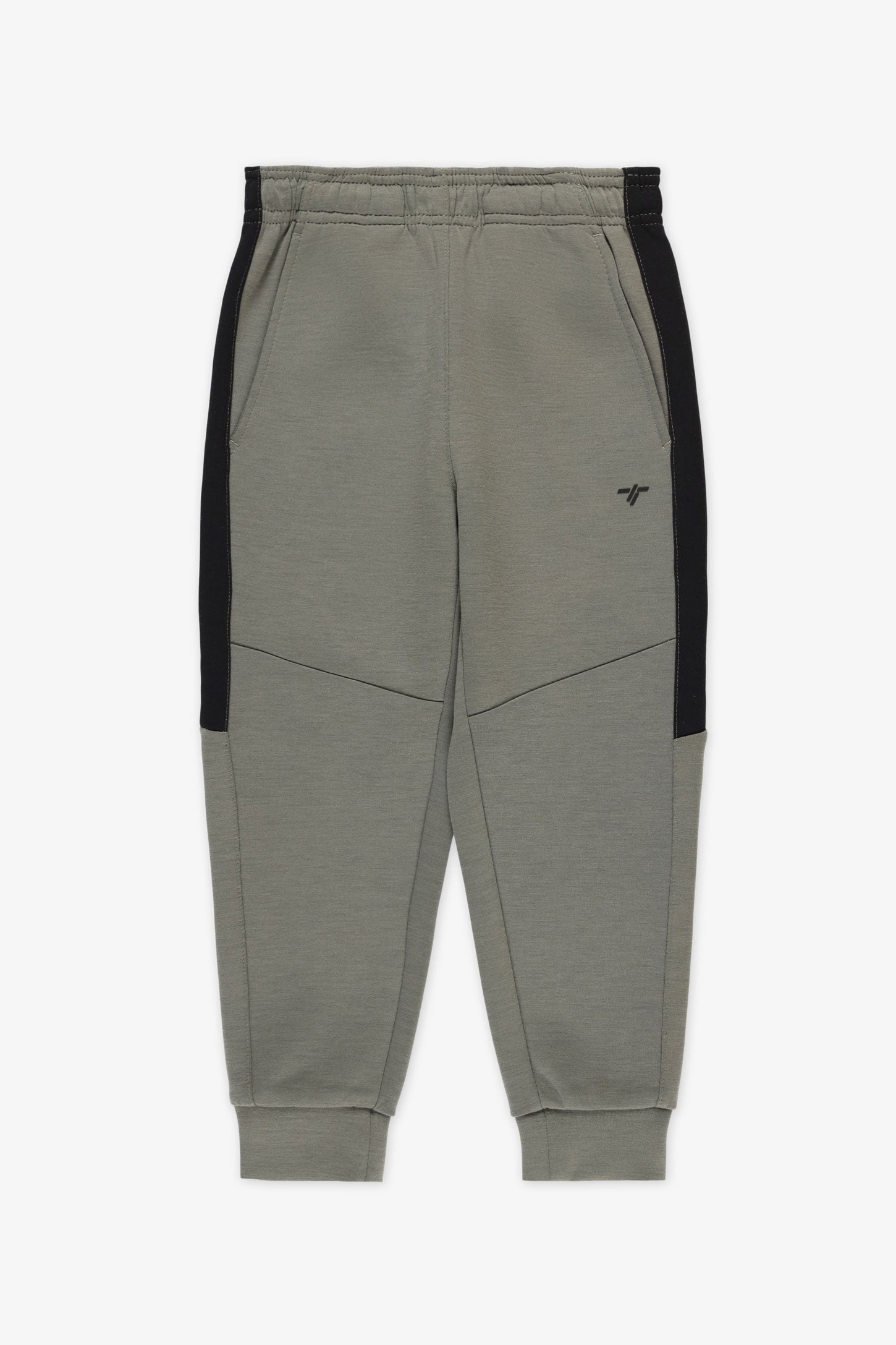 Pantalon jogger ouaté - Enfant garçon && KAKI