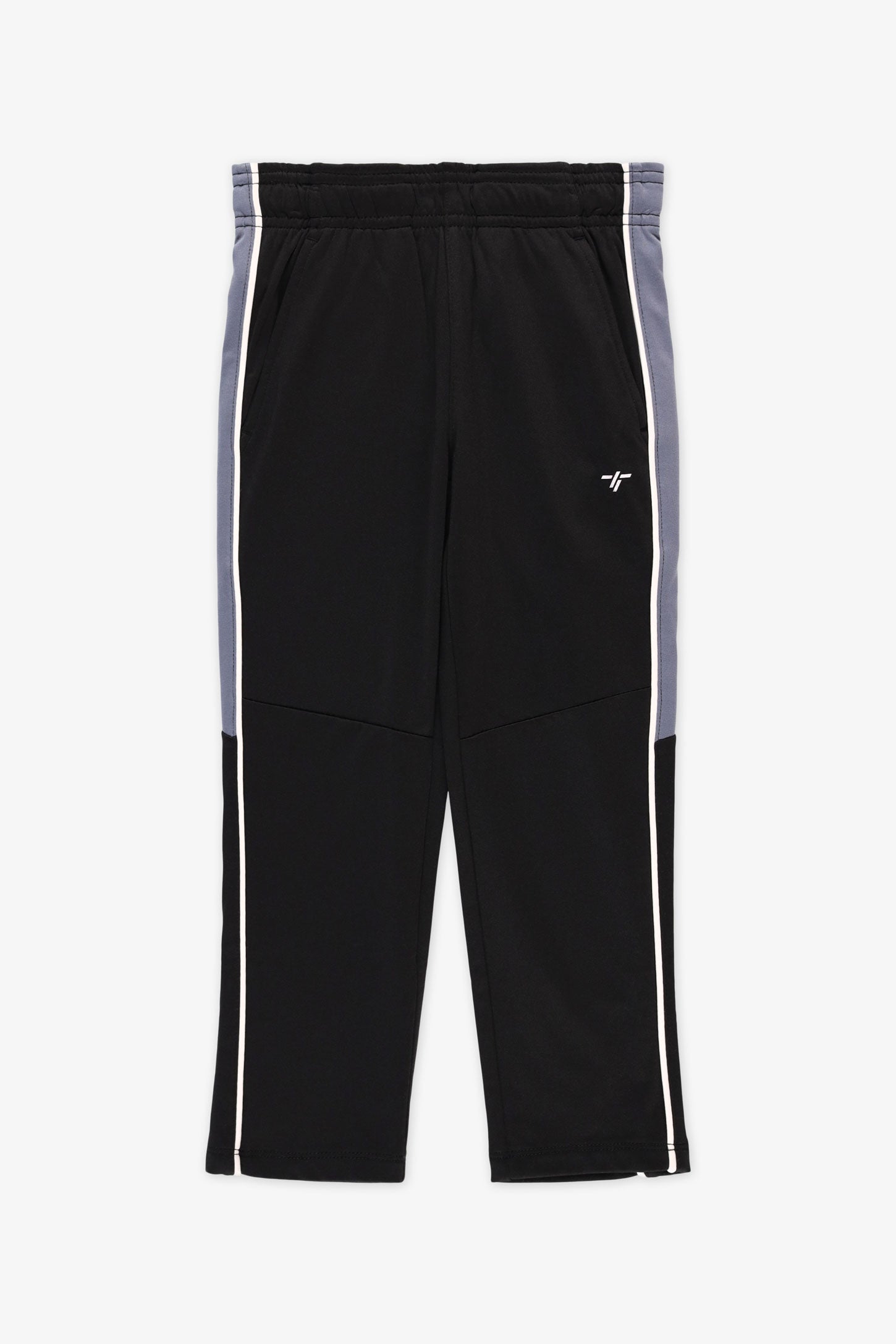 Pantalon coupe ajustée ouaté - Enfant garçon && NOIR