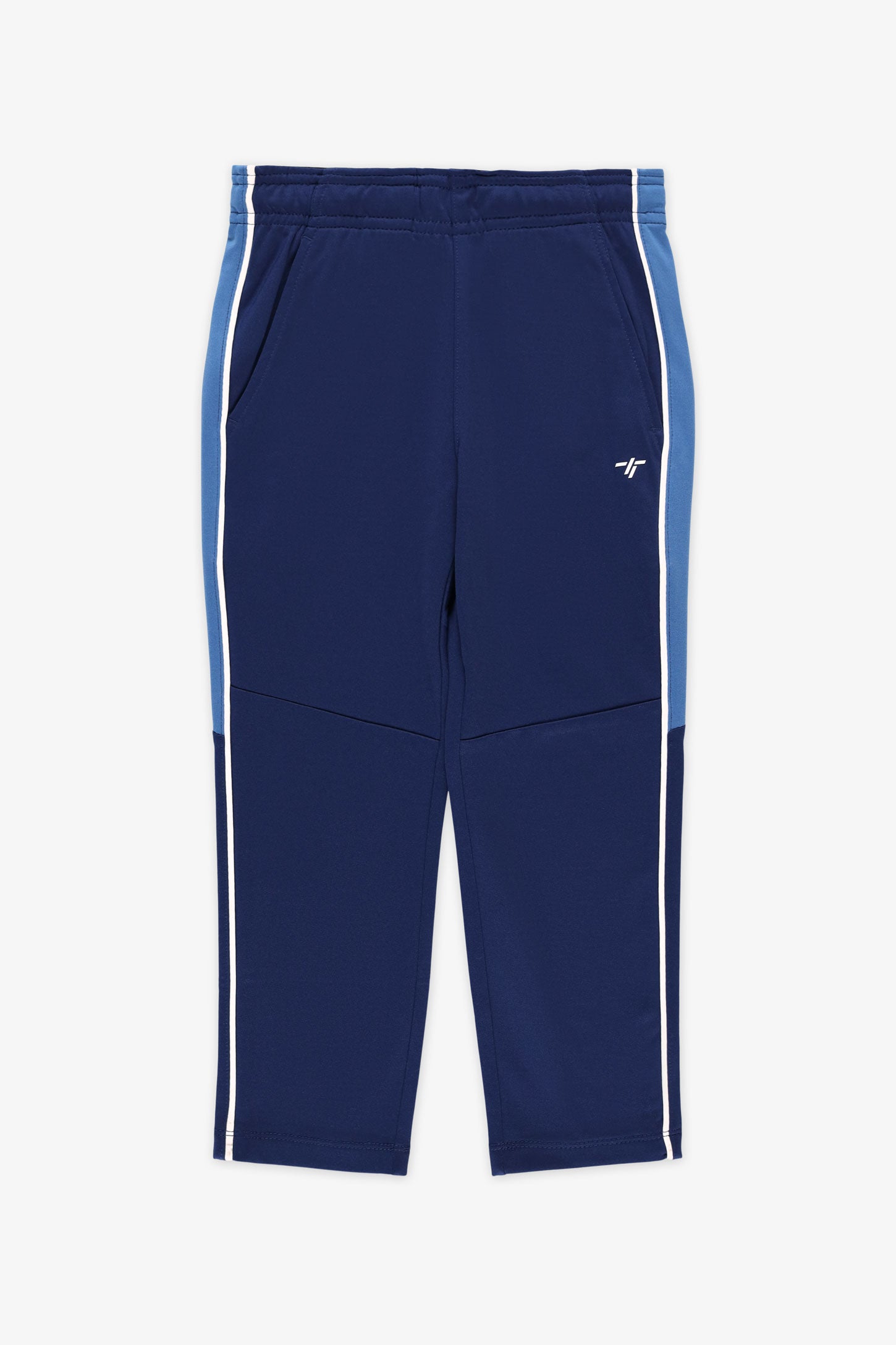 Pantalon coupe ajustée ouaté - Enfant garçon && MARIN