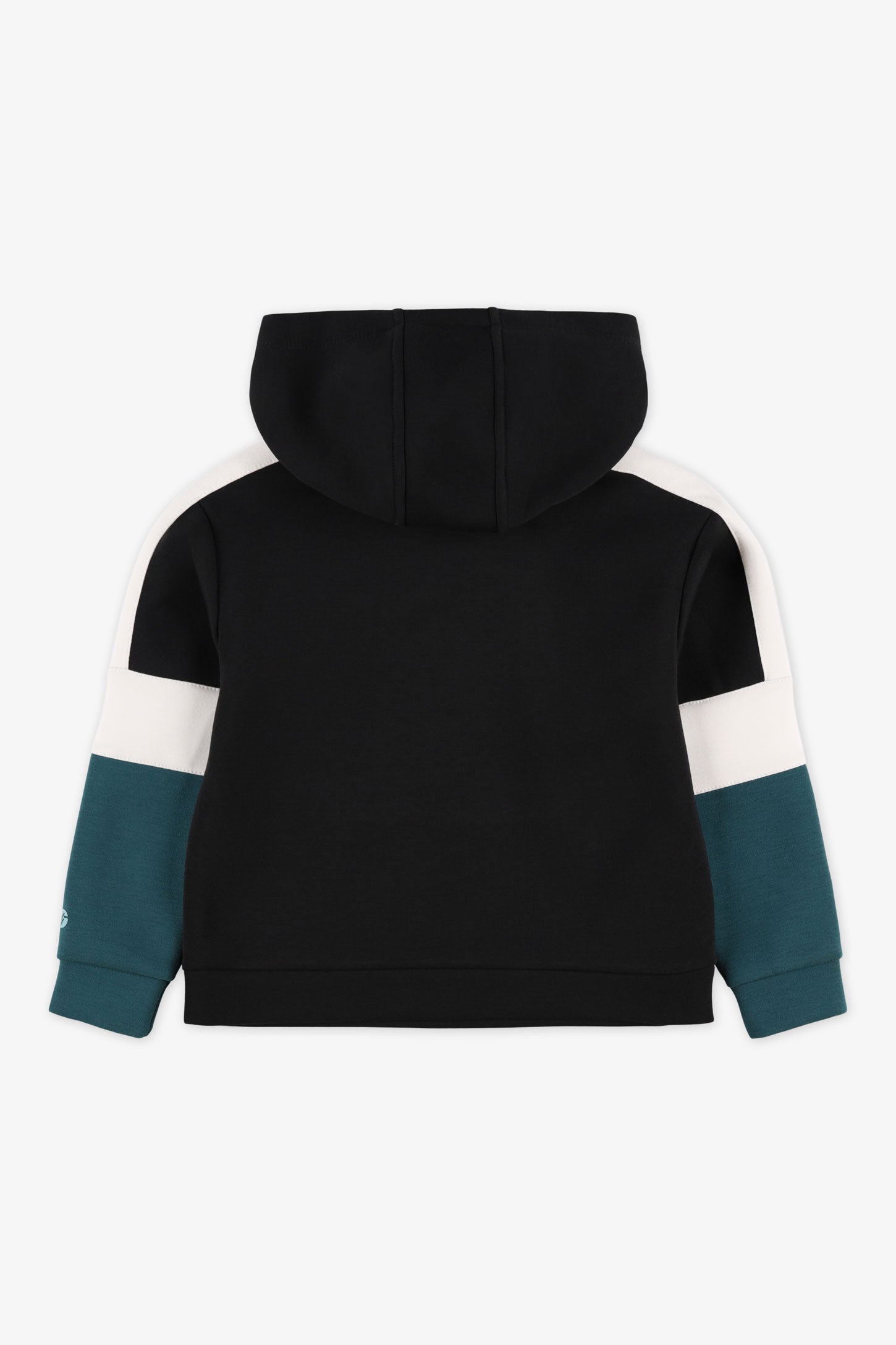 Chandail à capuchon coton ouaté - Enfant fille && NOIR