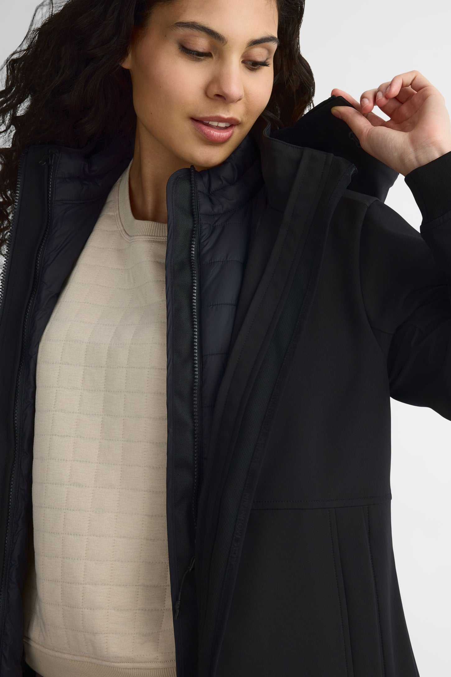 Manteau 3-en-1 - Femme && NOIR