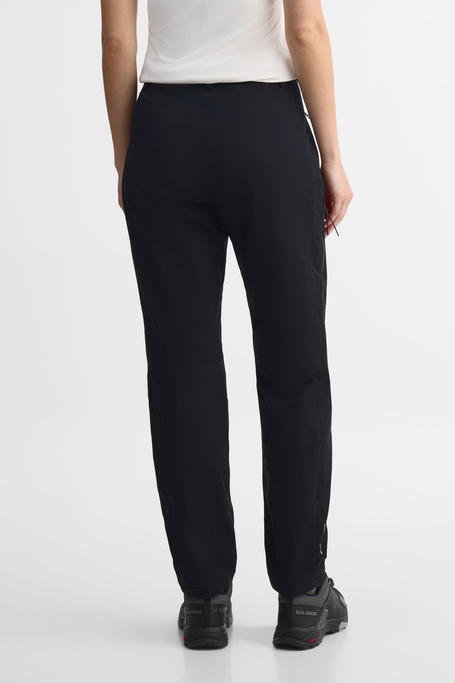 Pantalon résistant à l'eau doublé - Femme && NOIR