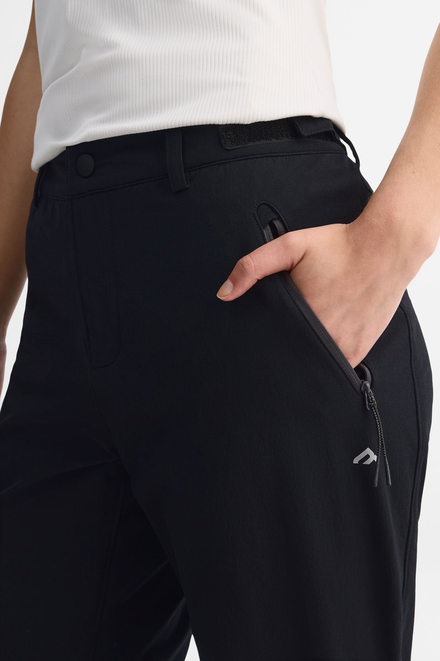Pantalon résistant à l'eau doublé - Femme && NOIR