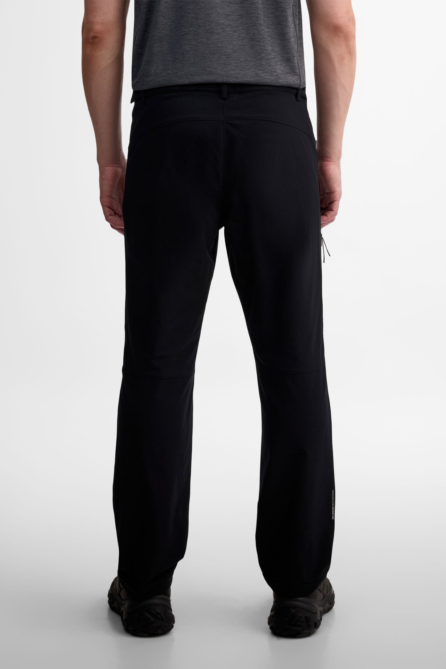 Pantalon nylon doublé extensible 4 sens - Homme && NOIR