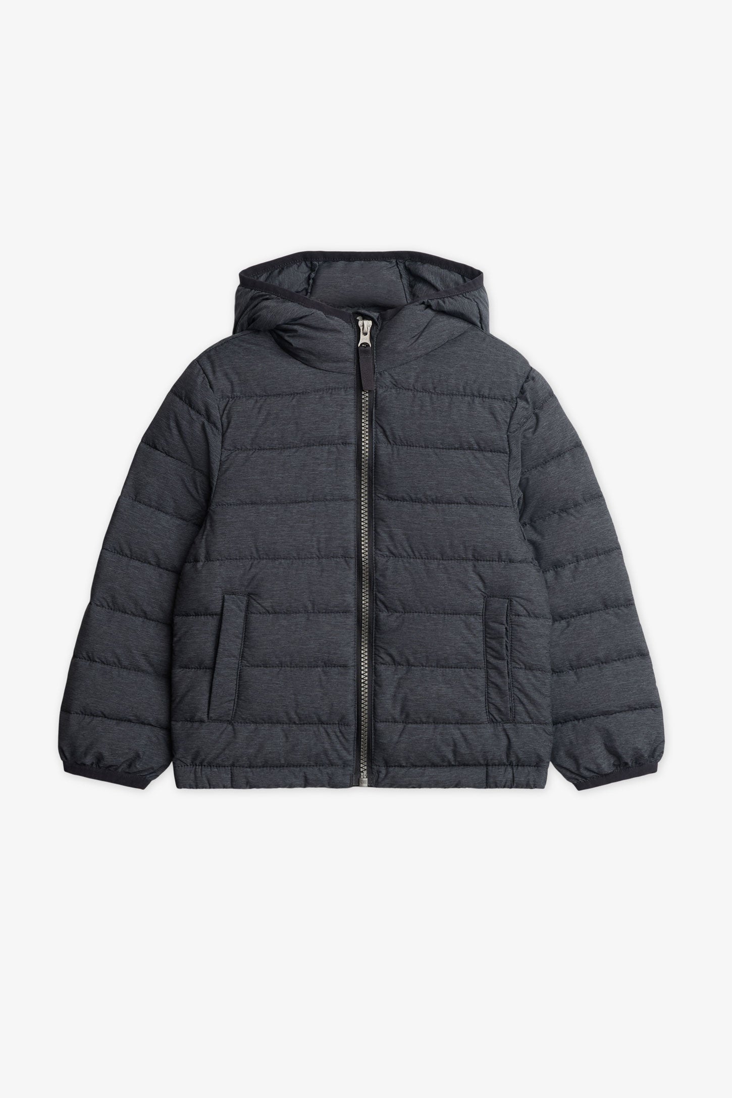 Manteau matelassé résistant à l'eau - Enfant garçon && CHARBON