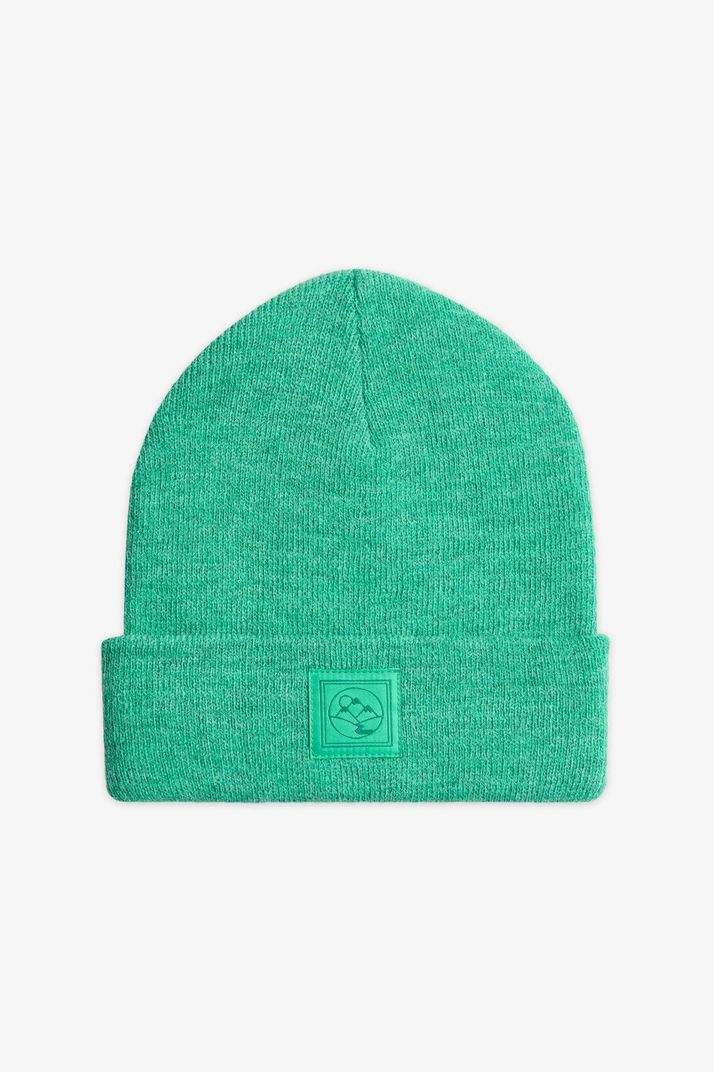 Tuque à revers en tricot - Enfant garçon && VERT
