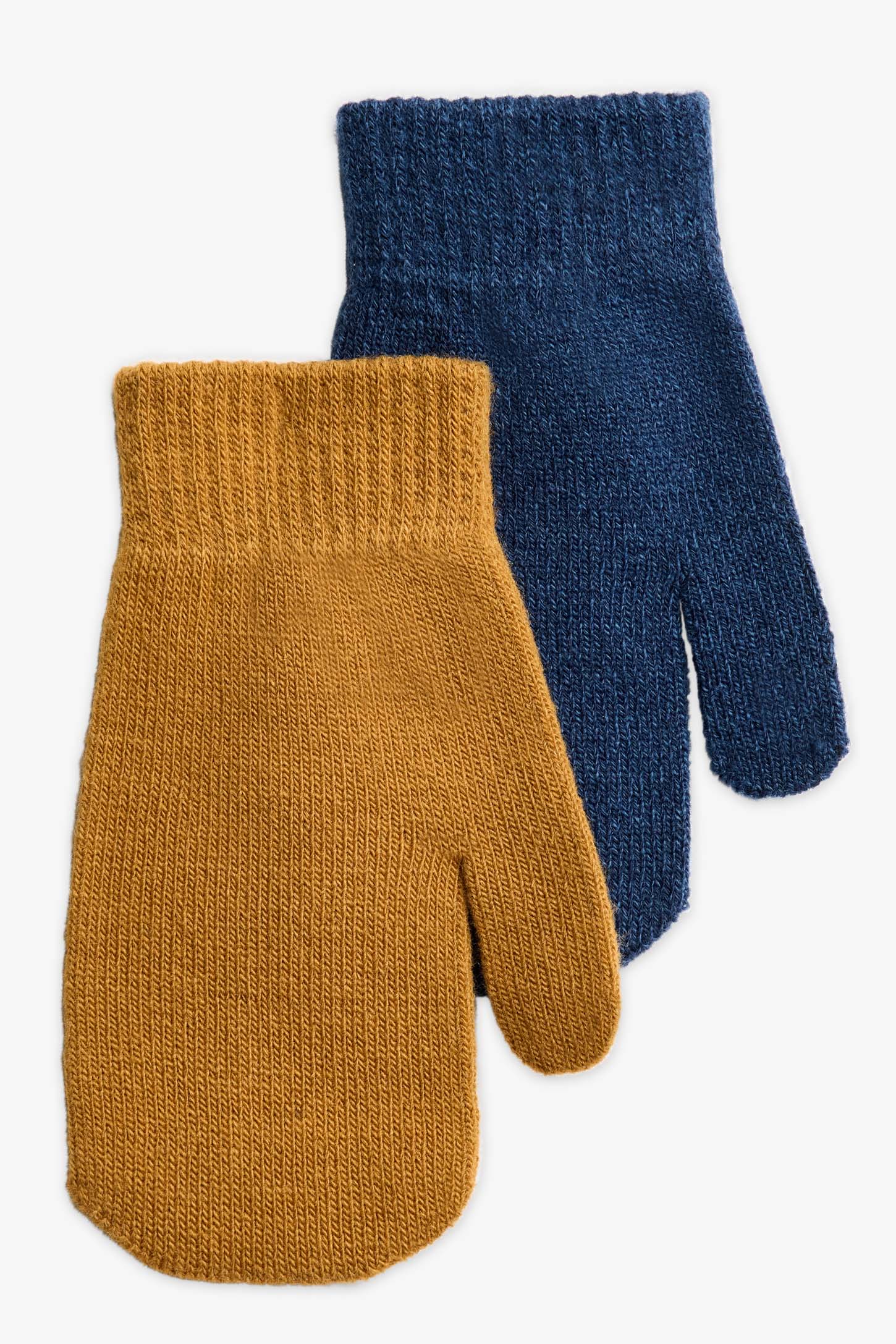 Lot de 2 paires de mitaines magiques - Enfant garçon && BRUN