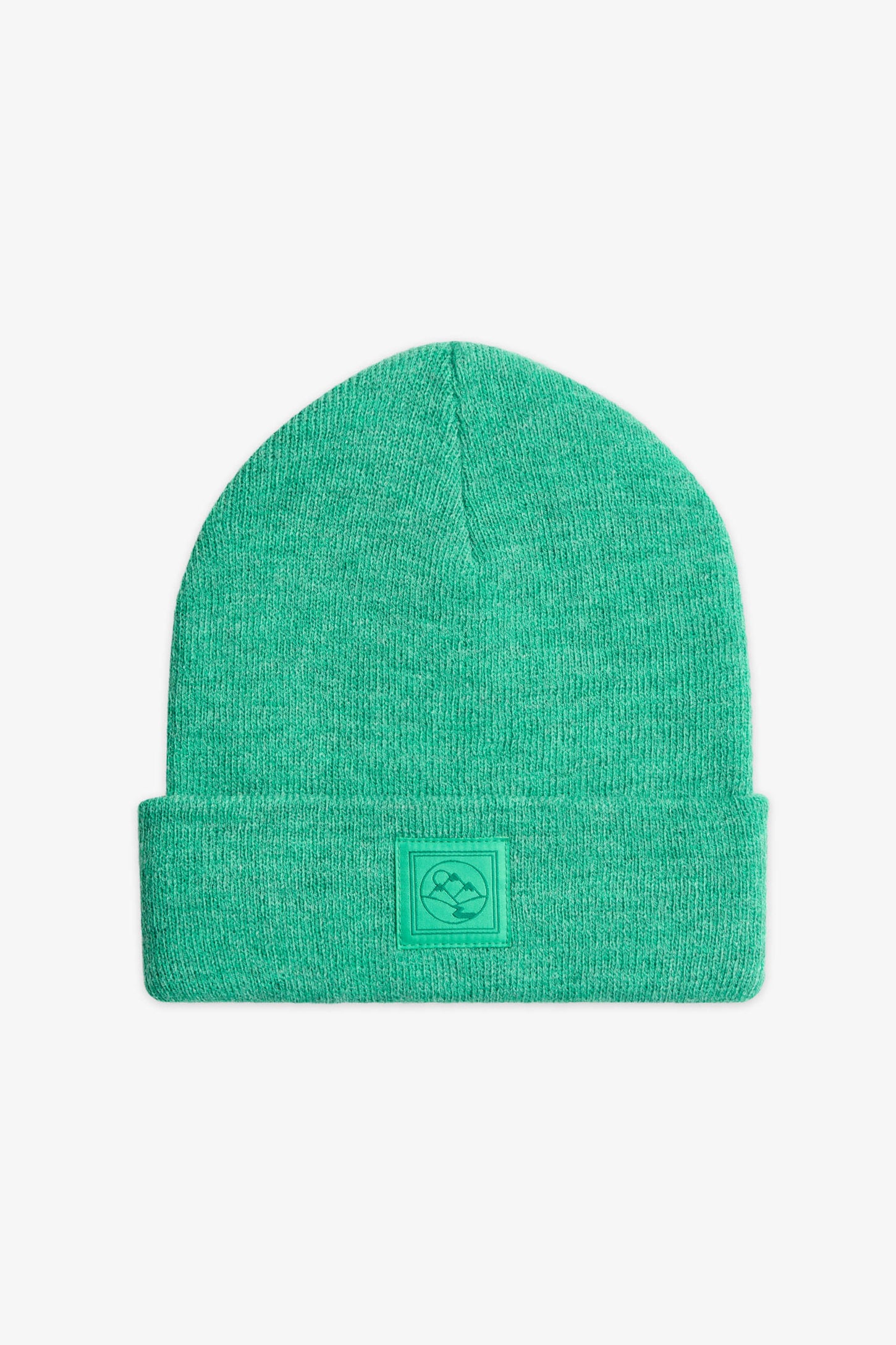 Tuque à revers en tricot - Ado garçon && VERT MIXTE