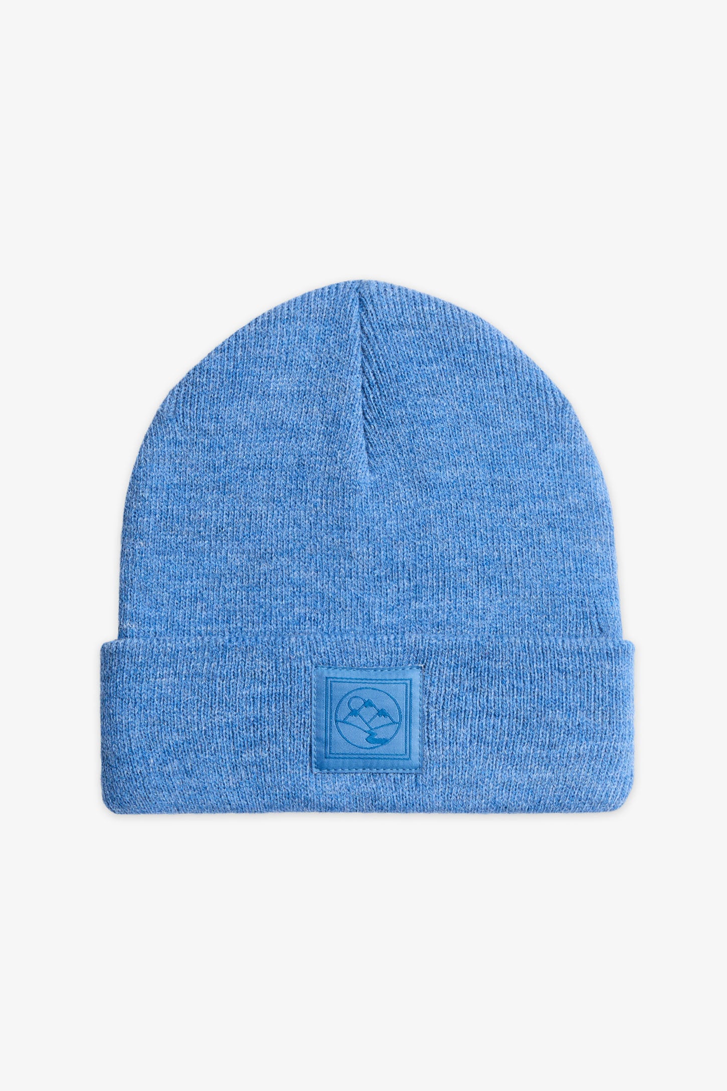 Tuque à revers en tricot - Ado garçon && BLEU MIXTE