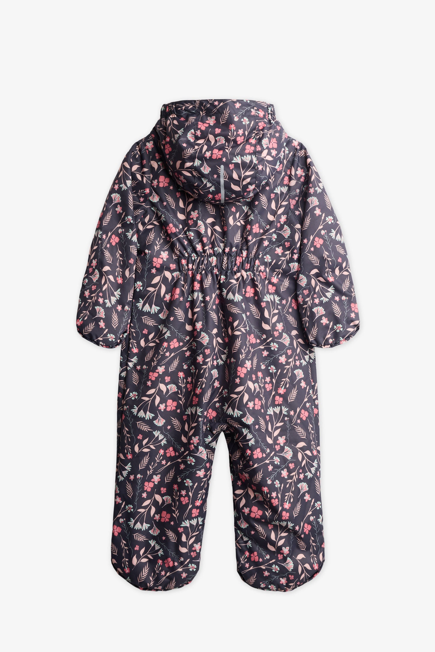 Habit de pluie 1-pièce mi-saison - Bébé fille && CHARBON/MULTI