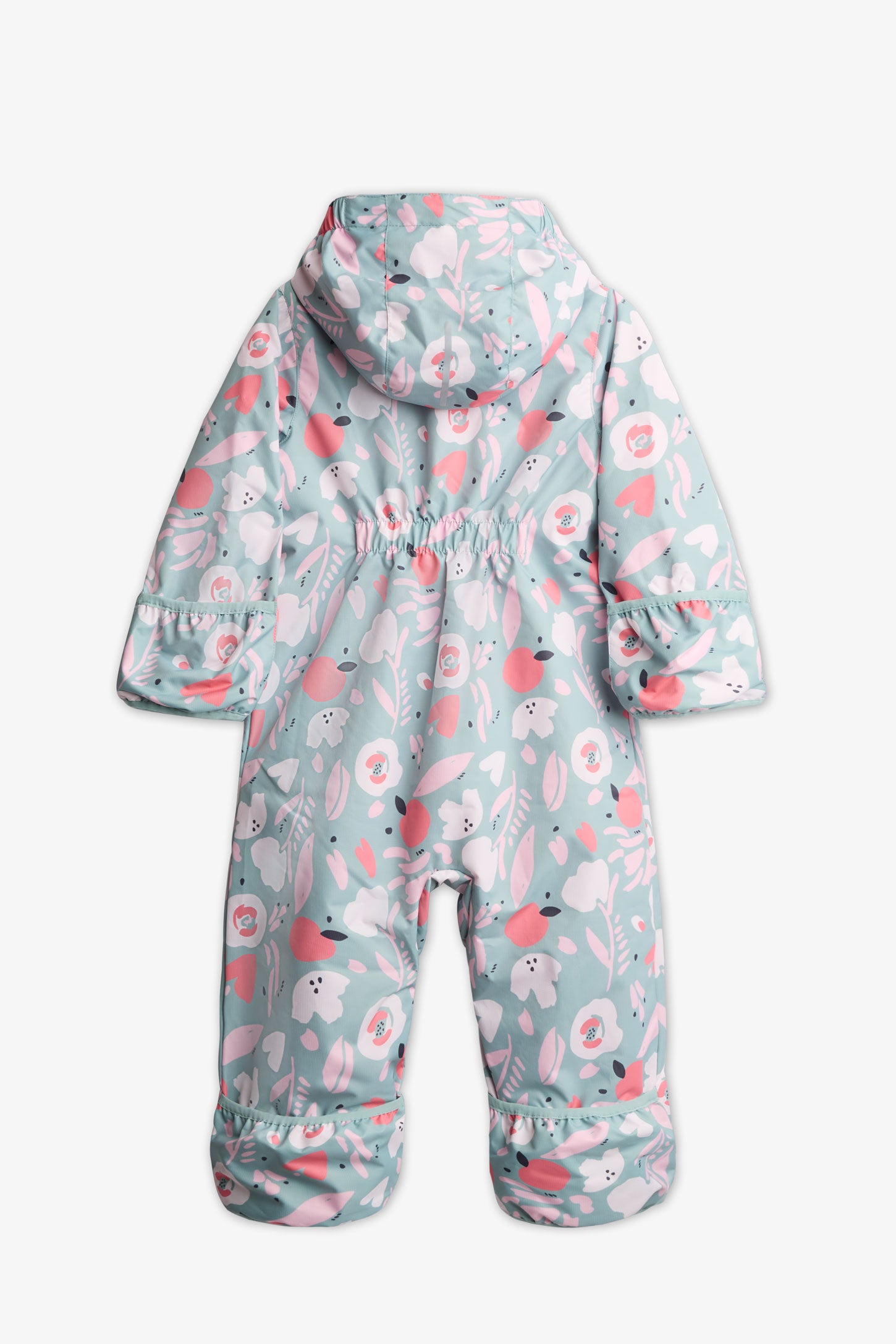 Habit de pluie 1-pièce mi-saison - Bébé fille && AQUA/MULTI