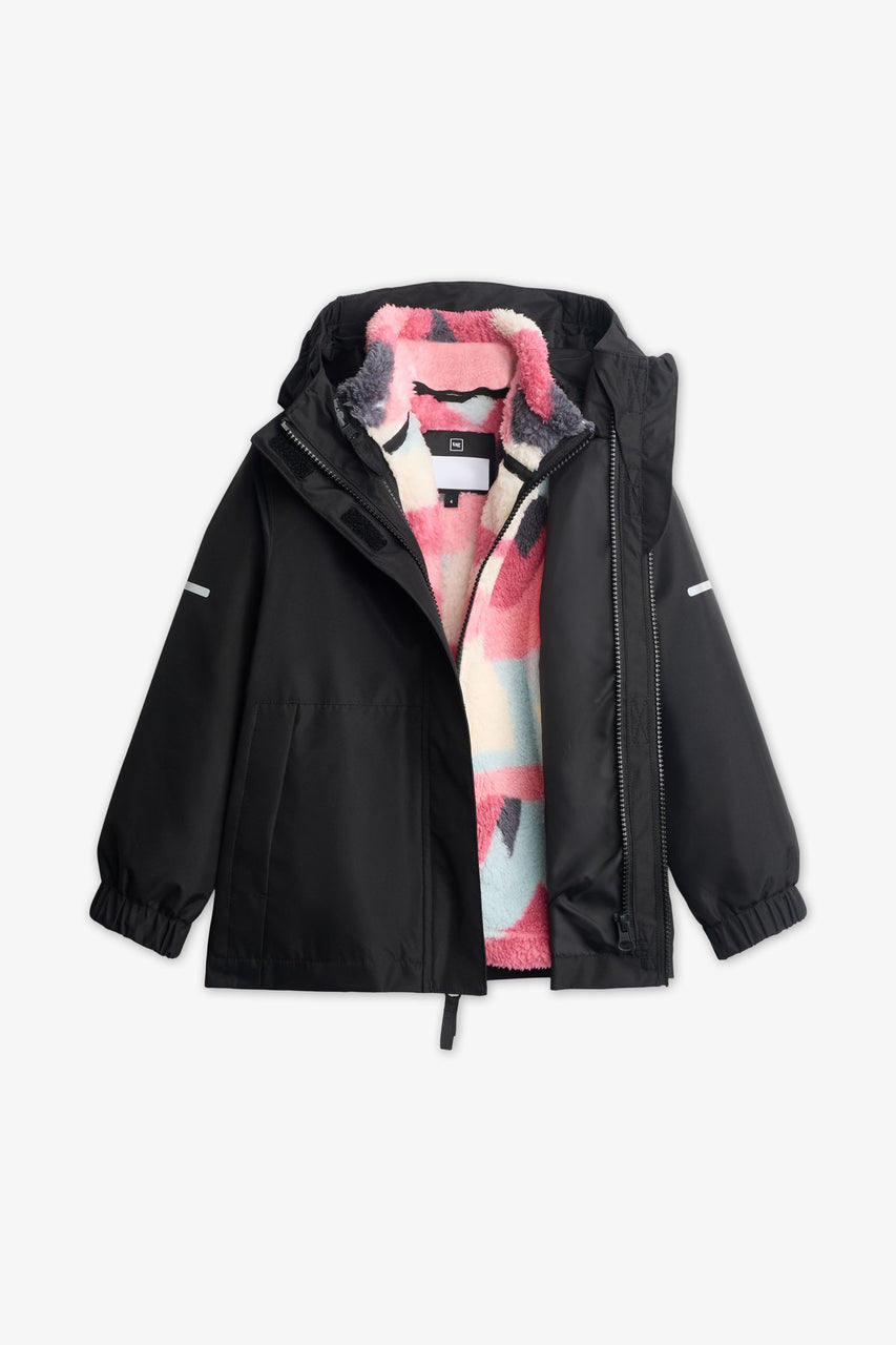 3-in-1 water resistant coat Girls