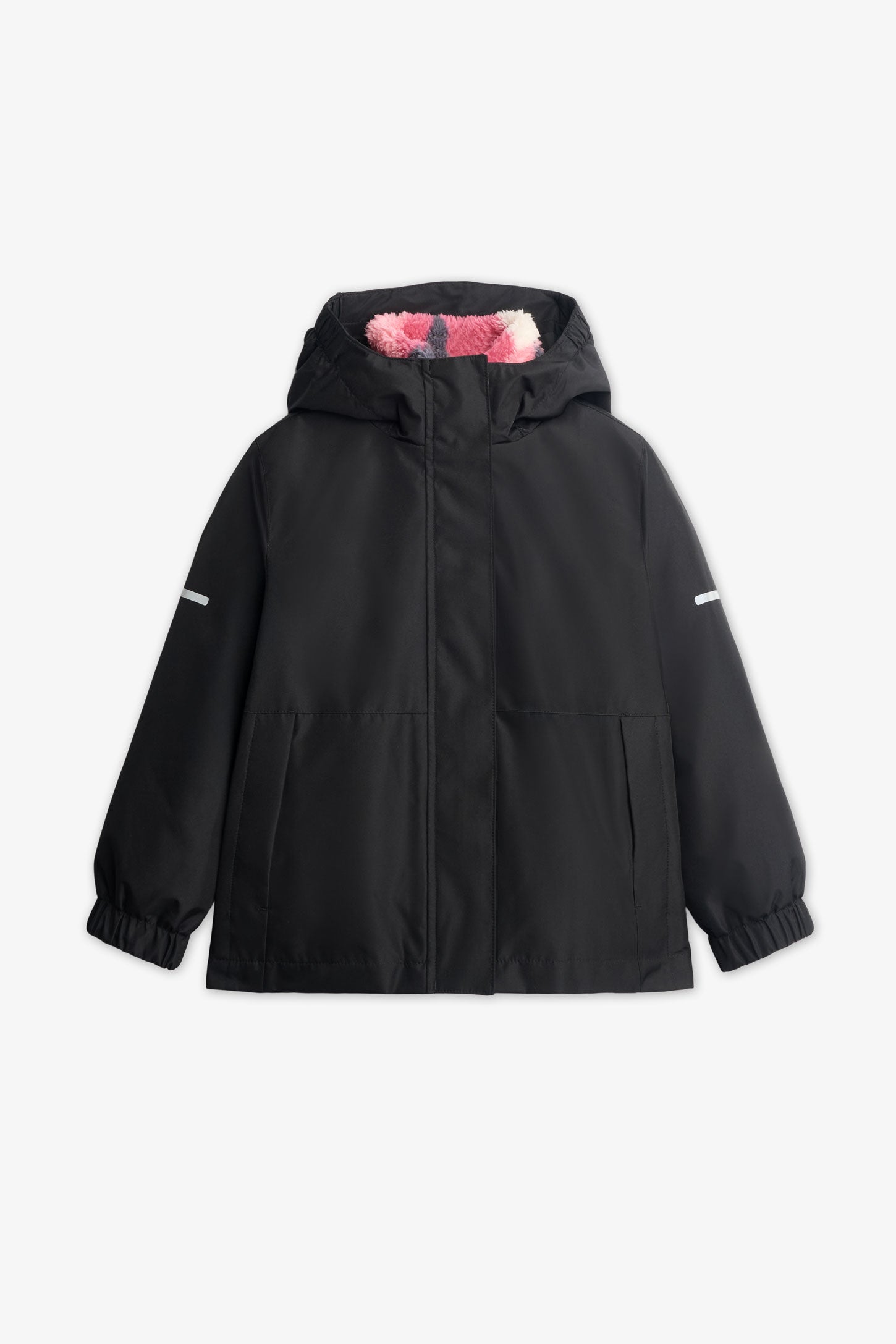 Manteau 3-en-1 résistant à l'eau - Enfant fille && NOIR