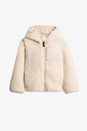 Manteau en sherpa - Enfant fille && BEIGE