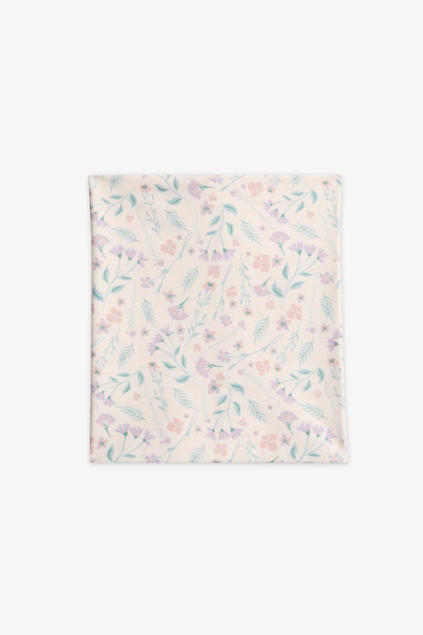 Cache-cou en jersey doublé - Enfant fille && BLANC CASSÉ/MULTI