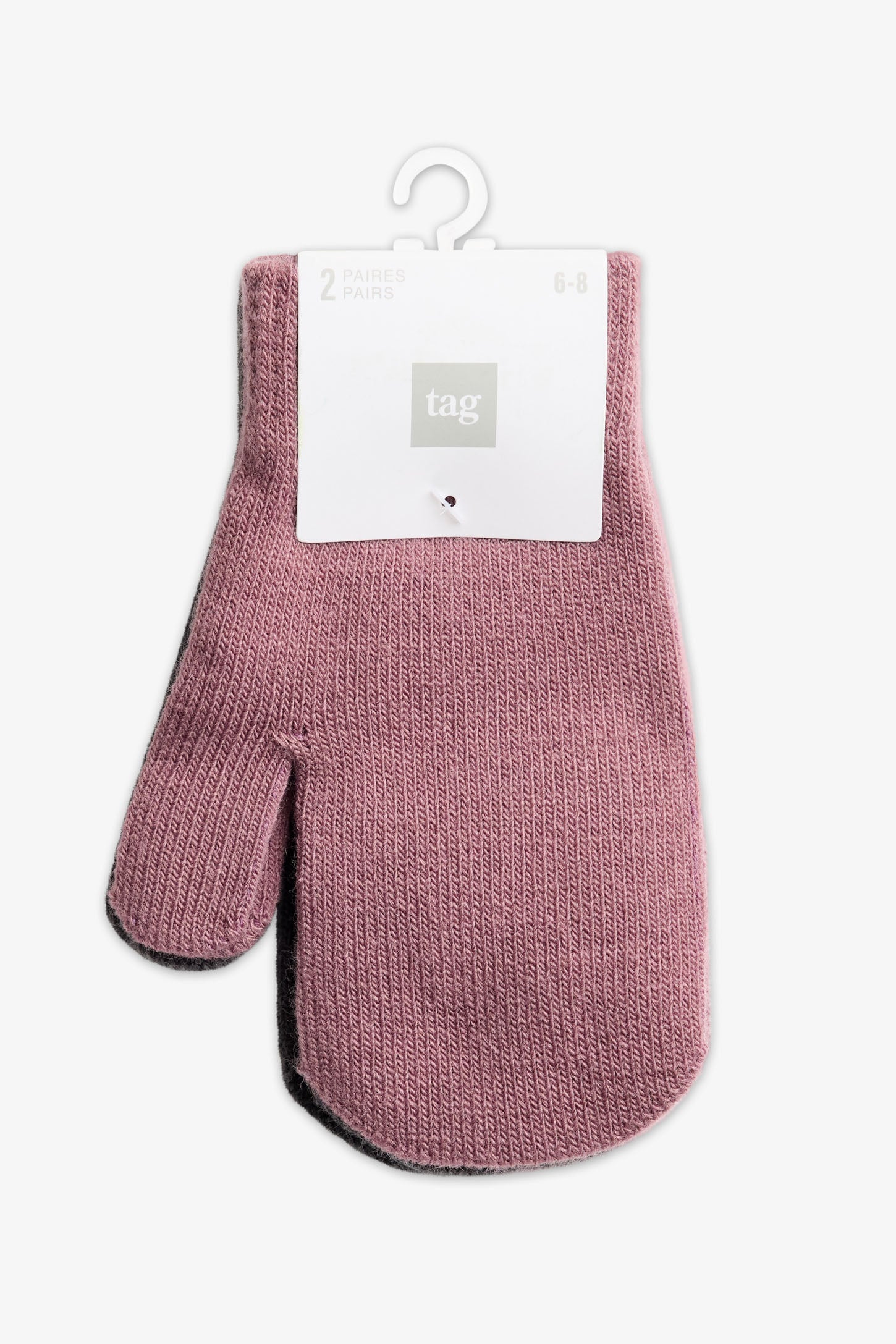 Lot de 2 paires mitaines magiques, 2/10$ - Enfant fille && MAUVE