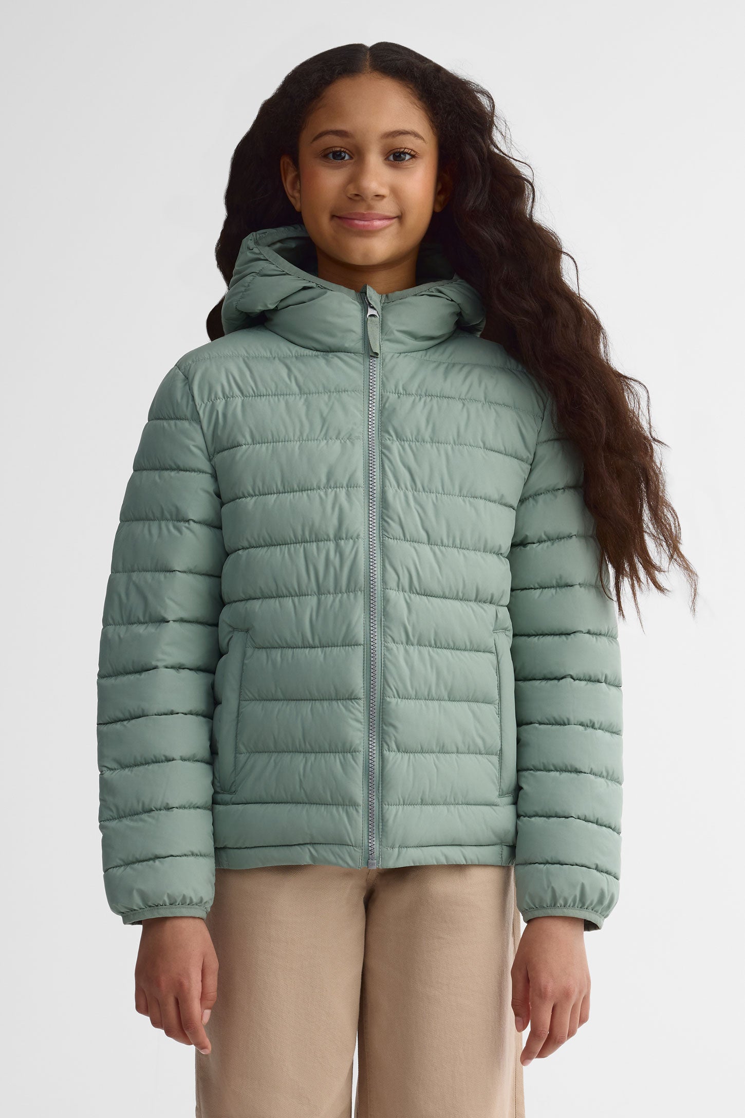 Gilet Sans Manches Fille En PU Matelassé - Imperméable, Col Montant - Pour Printemps, Automne, Hiver - Tailles 3 à 10 Ans - 2