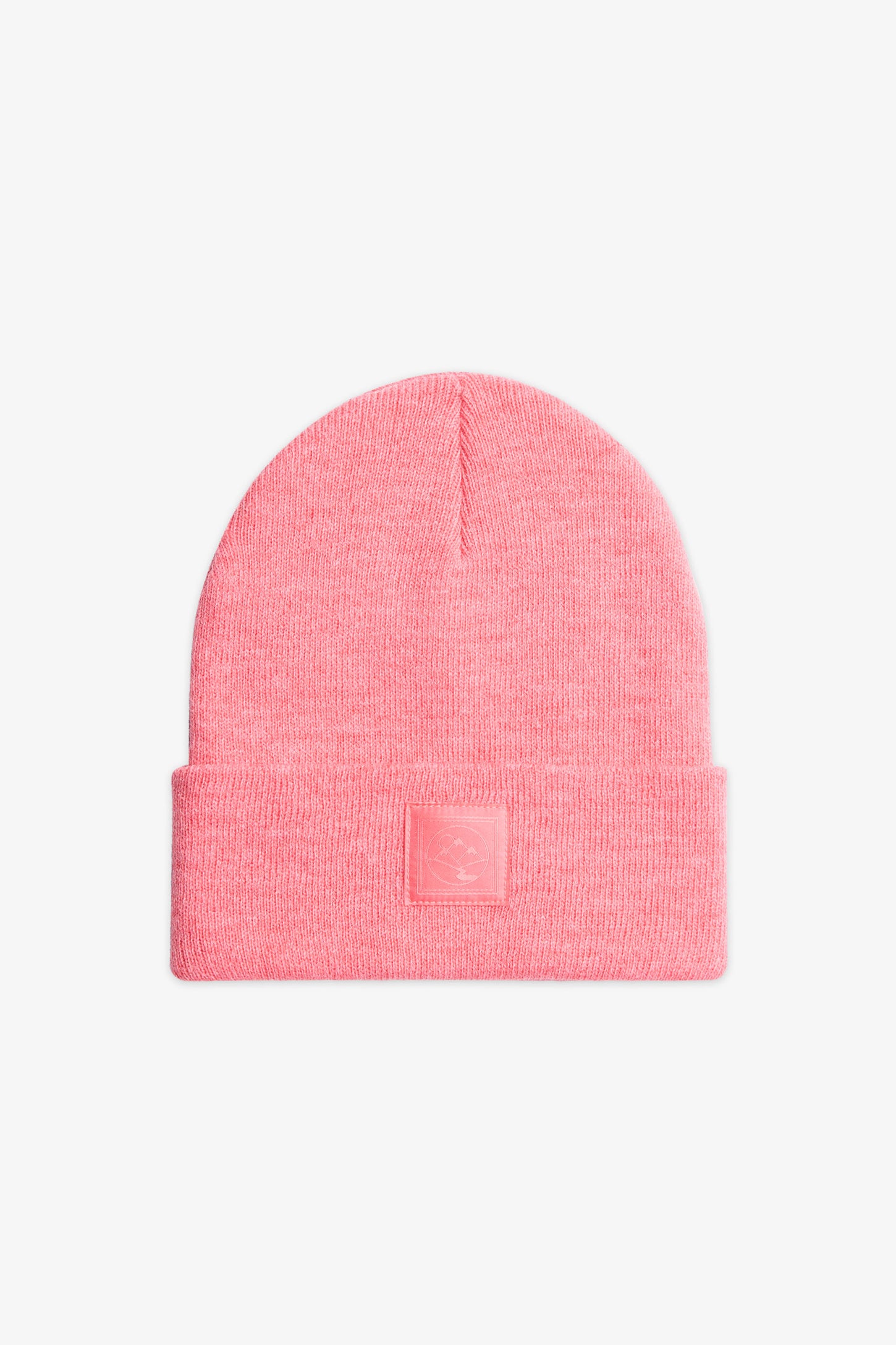 Tuque à revers en tricot - Ado fille && CORAIL