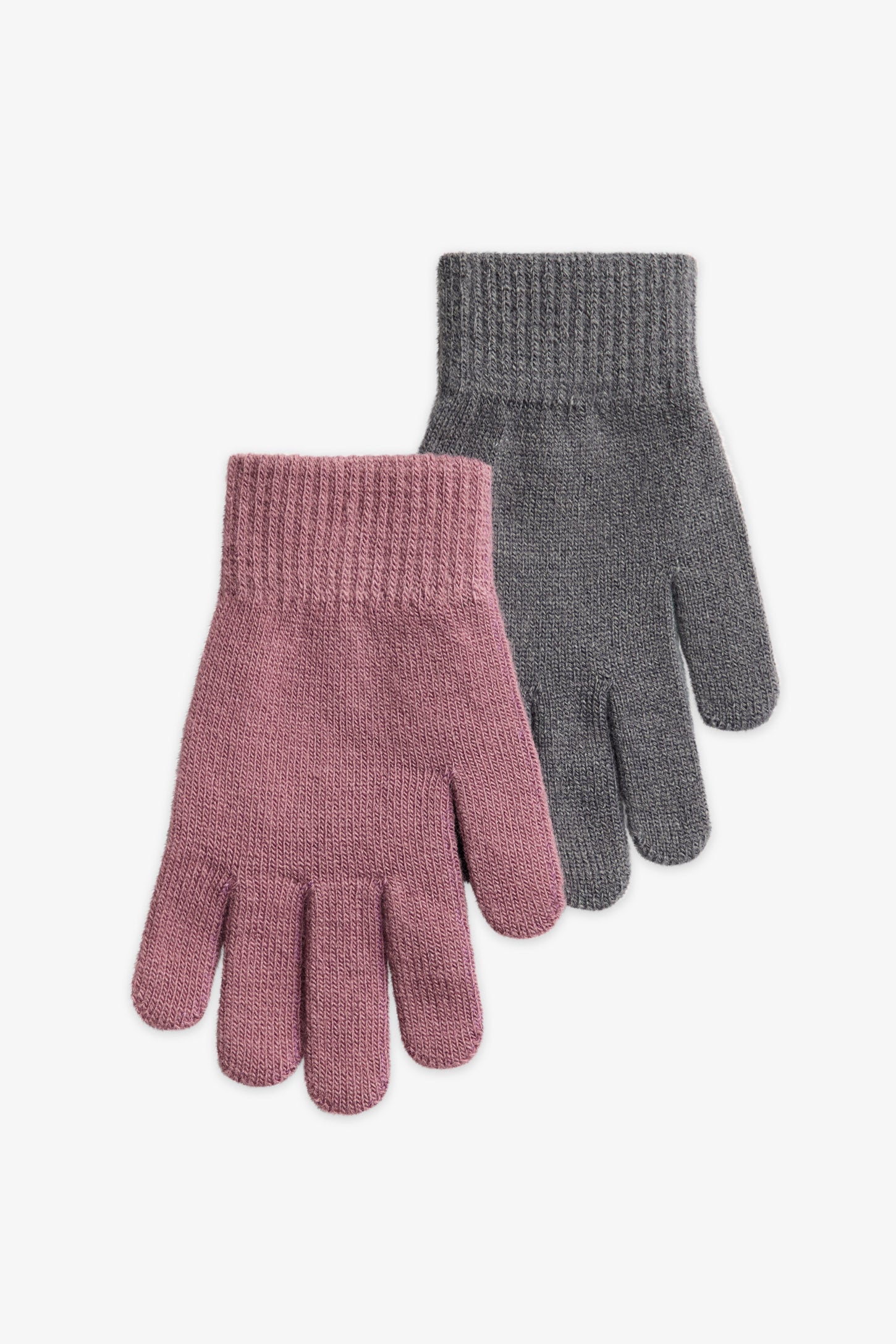 Lot 2 Paires De Gants Magiques Gris Chiné Vertbaudet | La Redoute