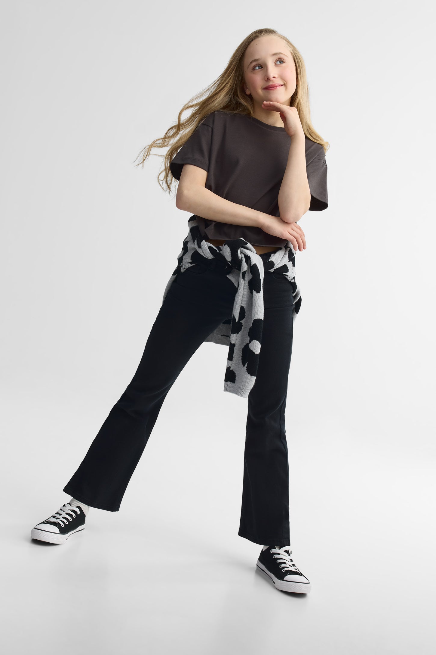 KPop Demon Hunters Officiel T-Shirt Fille & Ado, Tshirt à Col Rond Doux