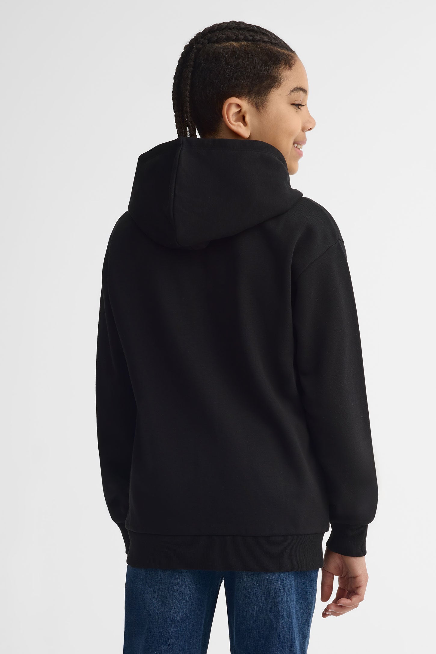 Veste ouaté à capuchon - Ado garçon && NOIR