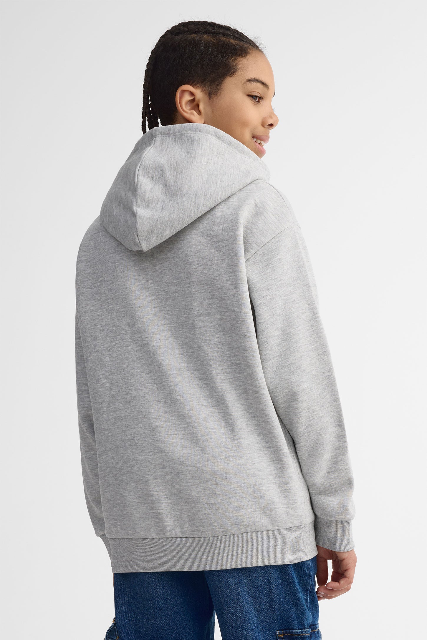 Veste ouaté à capuchon - Ado garçon && GRIS MIXTE