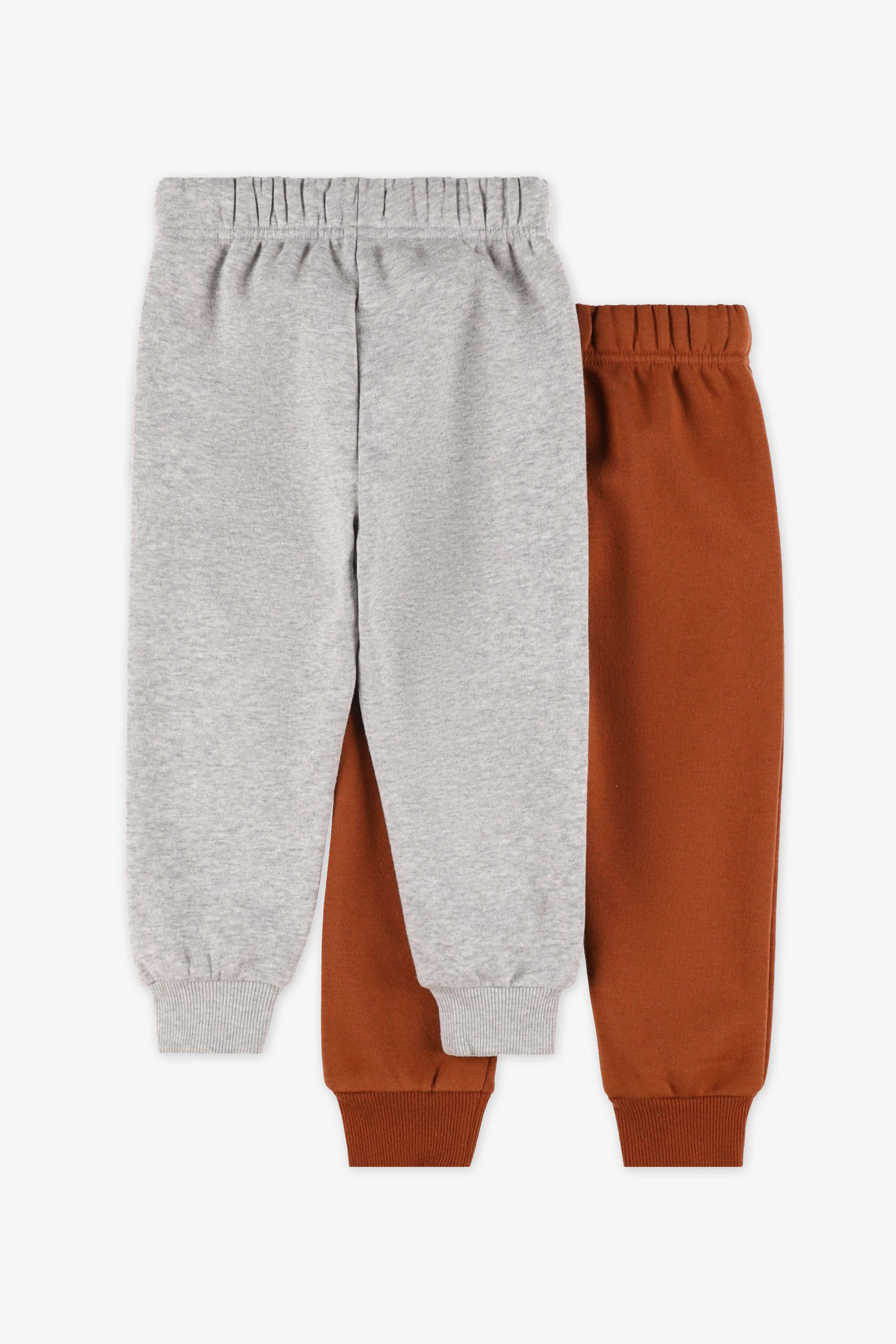 Lot de 2 pantalons jogger - Bébé garçon && CHAMEAU
