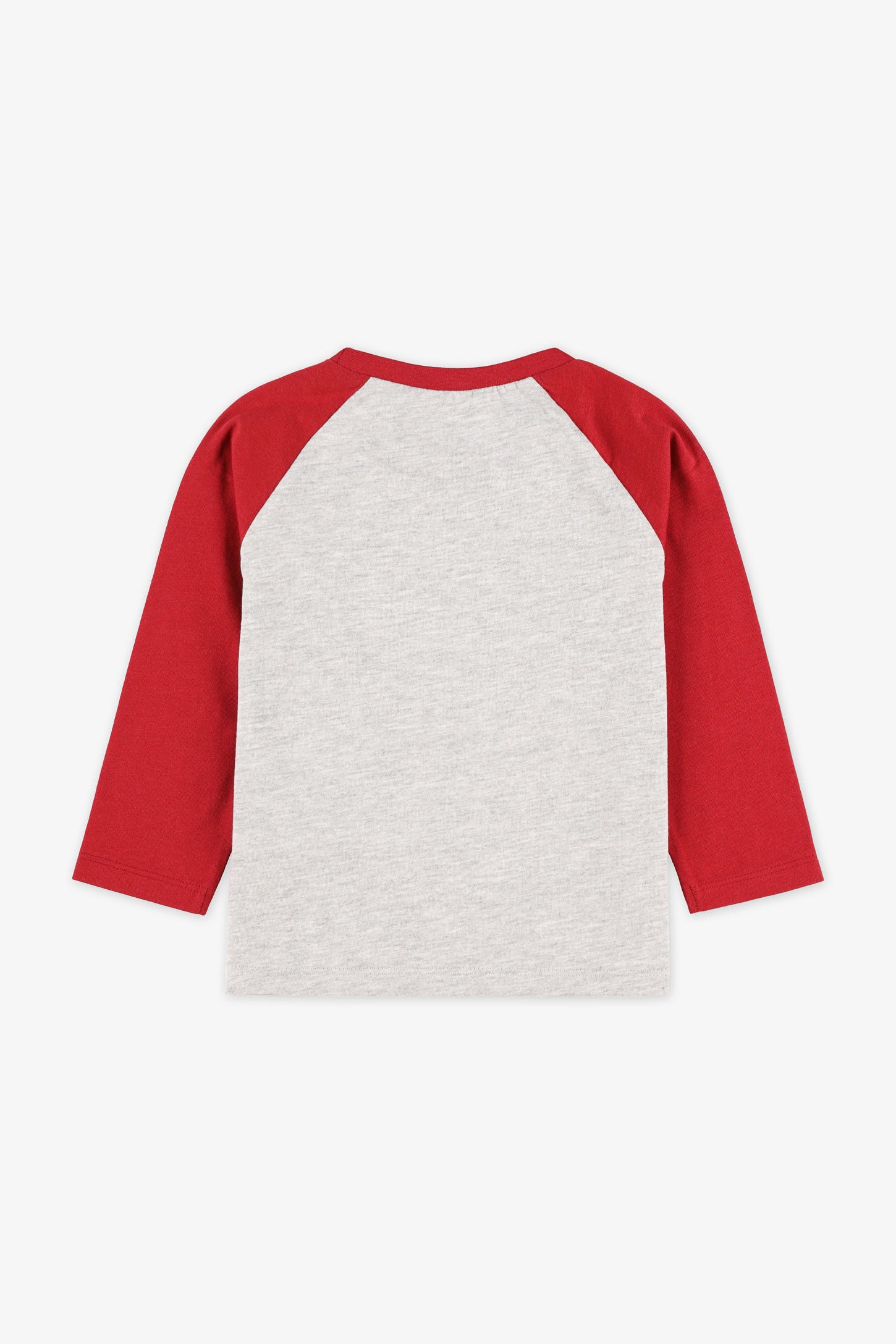 Chandail col rond manches longues, 2/15$ - Bébé garçon && ROUGE