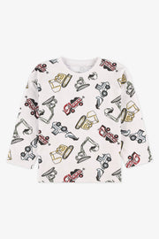 Chandail manches longues, 2/15$ - Bébé garçon && BLANC MULTI