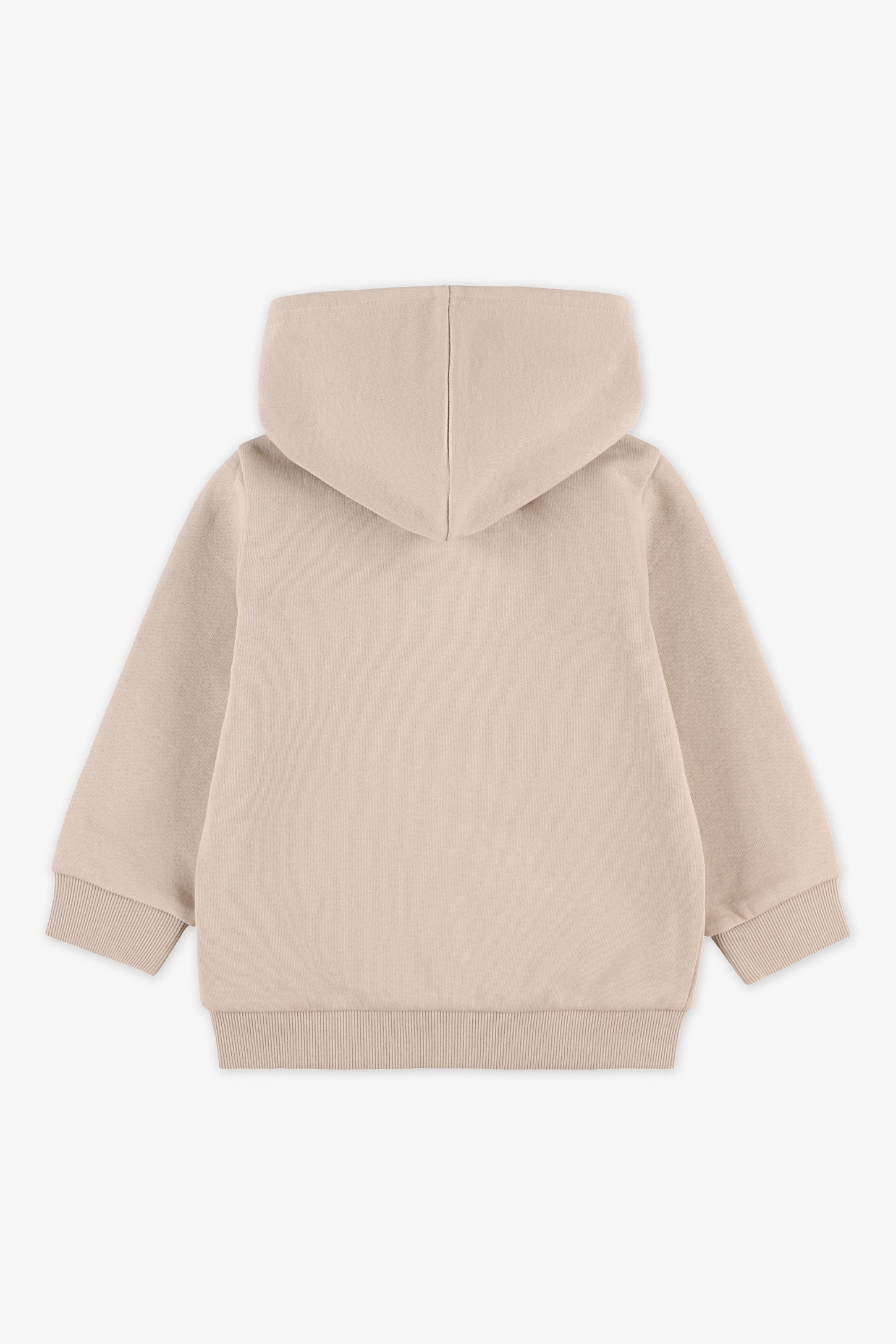 Veste à capuchon coton ouaté - Bébé garçon && BEIGE