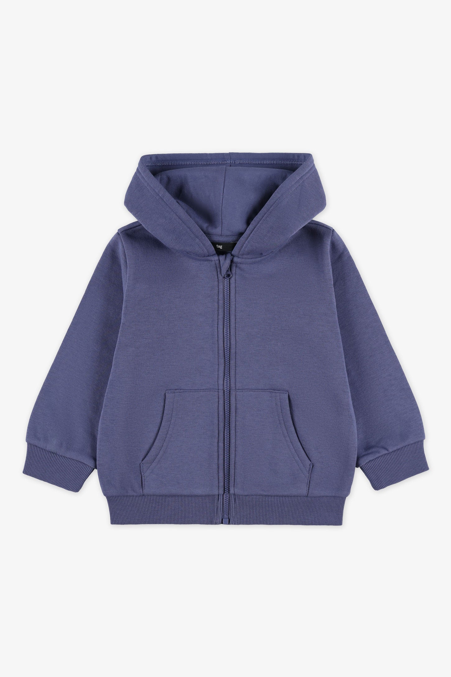 Veste à capuchon coton ouaté - Bébé garçon && BLEU