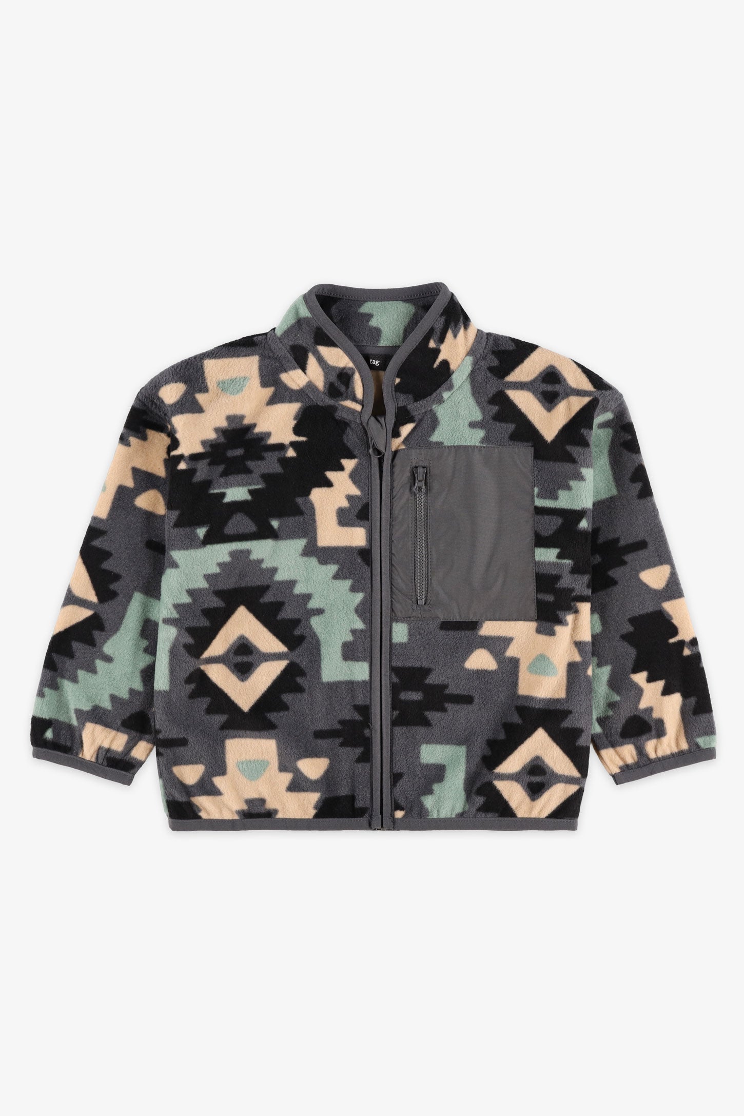 Veste en polaire - Bébé garçon && CHARBON/MULTI