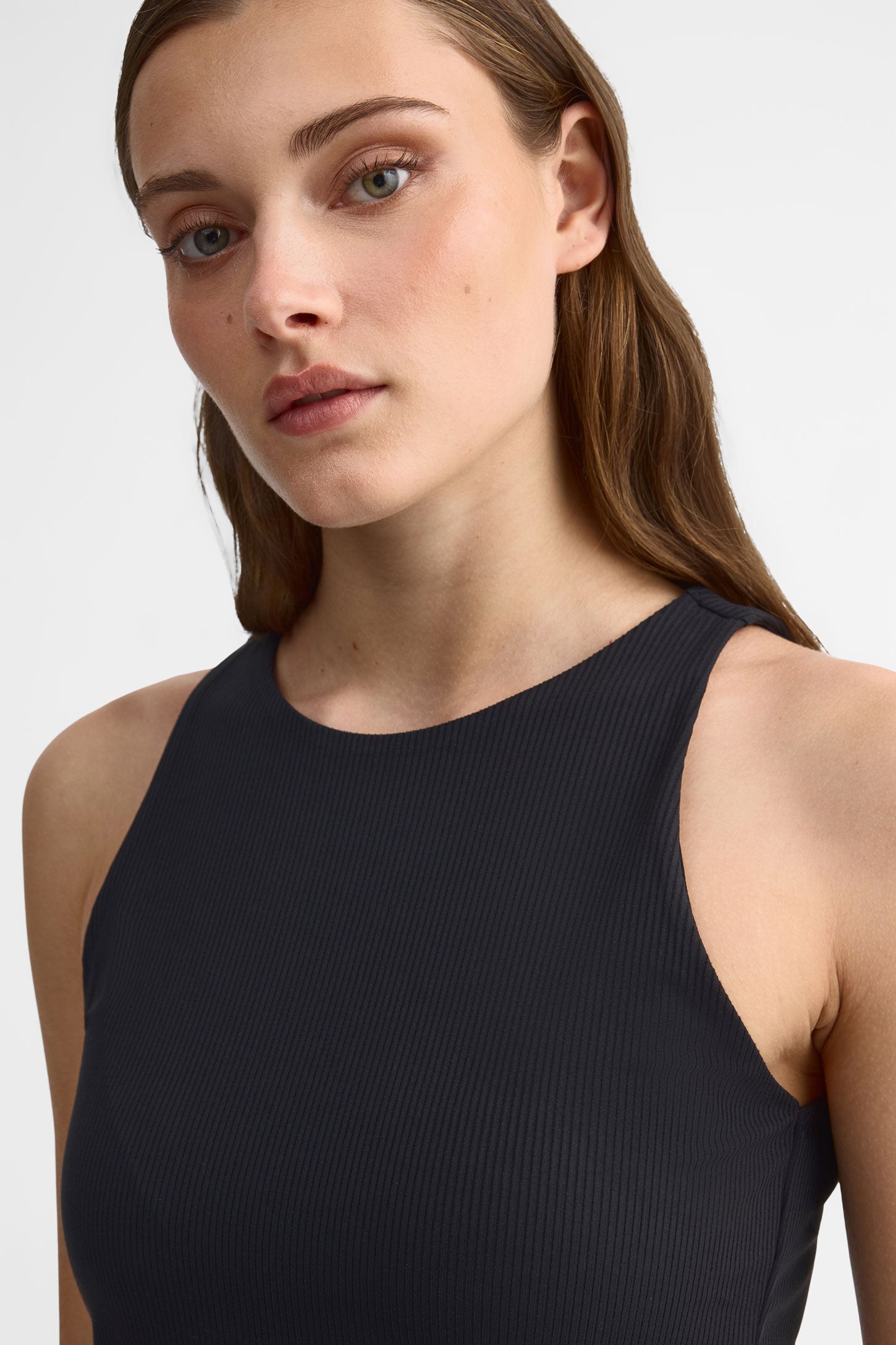 Camisole coupe ajustée - Femme && NOIR