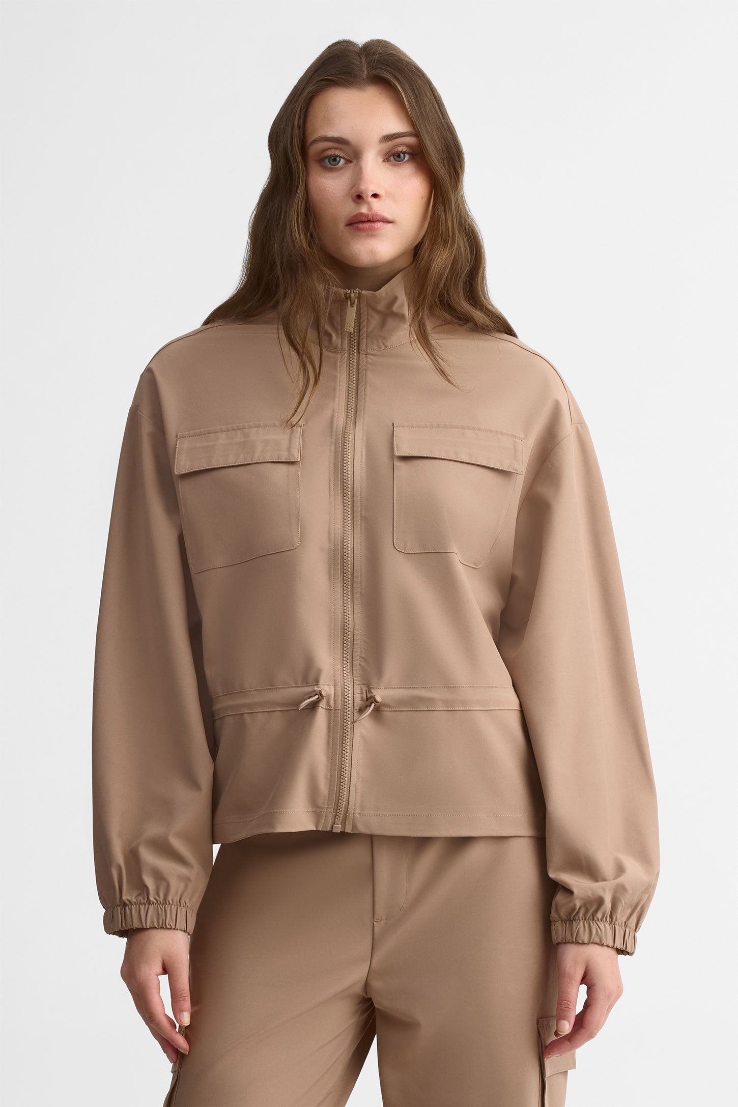 Veste cargo - Femme && TAUPE