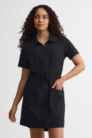 Robe manches courtes - Femme && NOIR