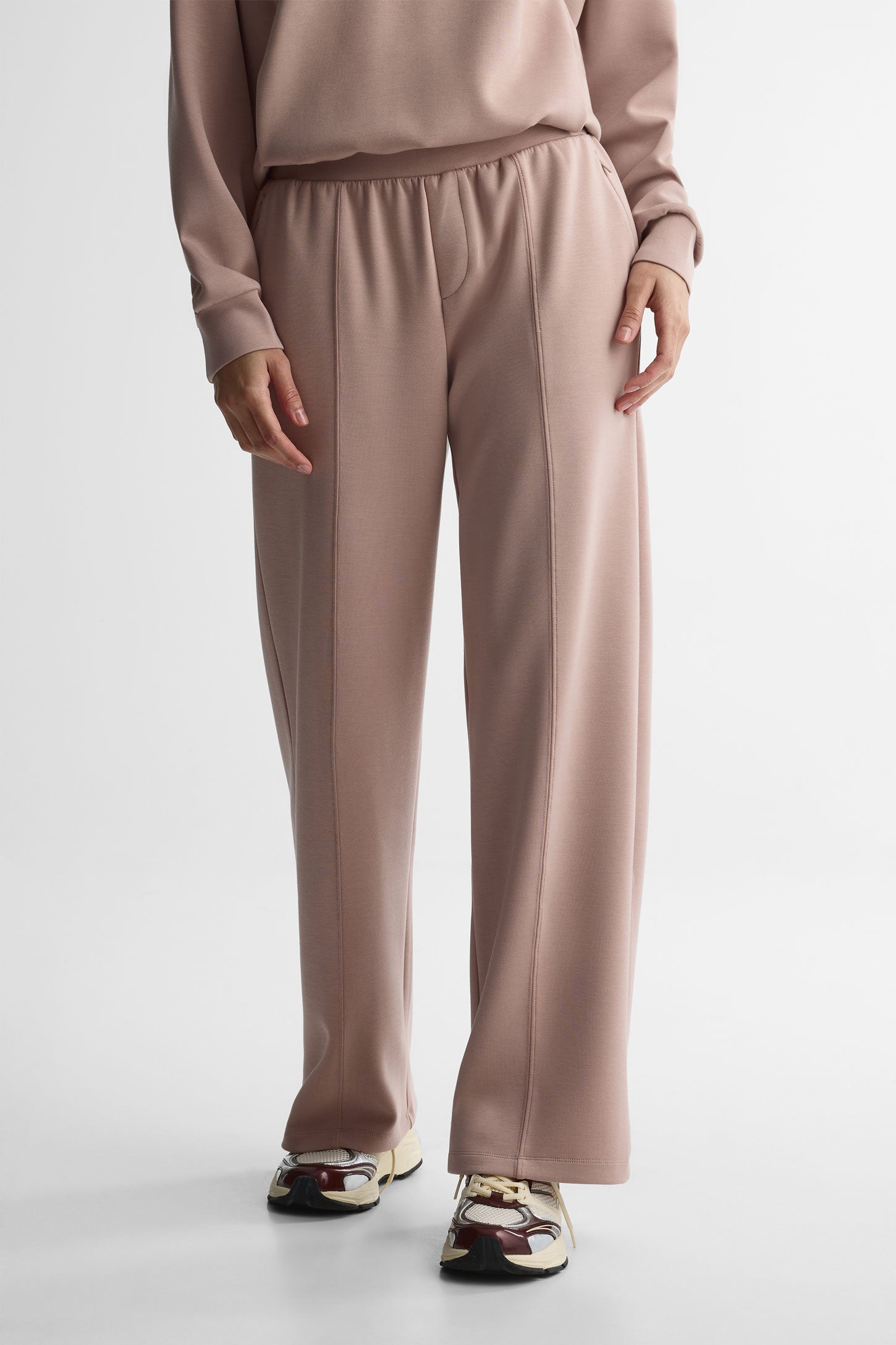 Pantalon jambe large modal - Femme && ROSE