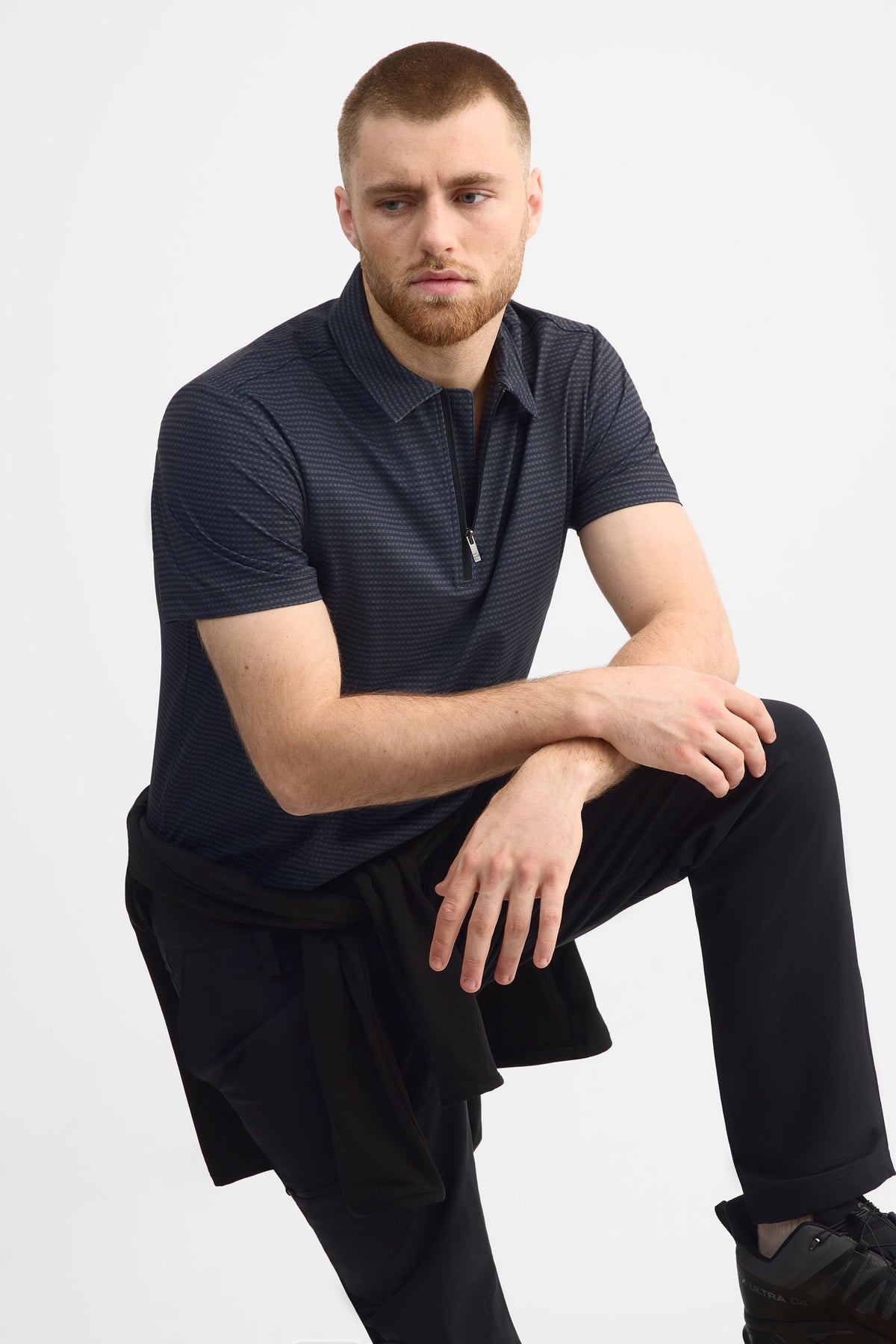 Polo manches courtes - Homme && NOIR MIXTE